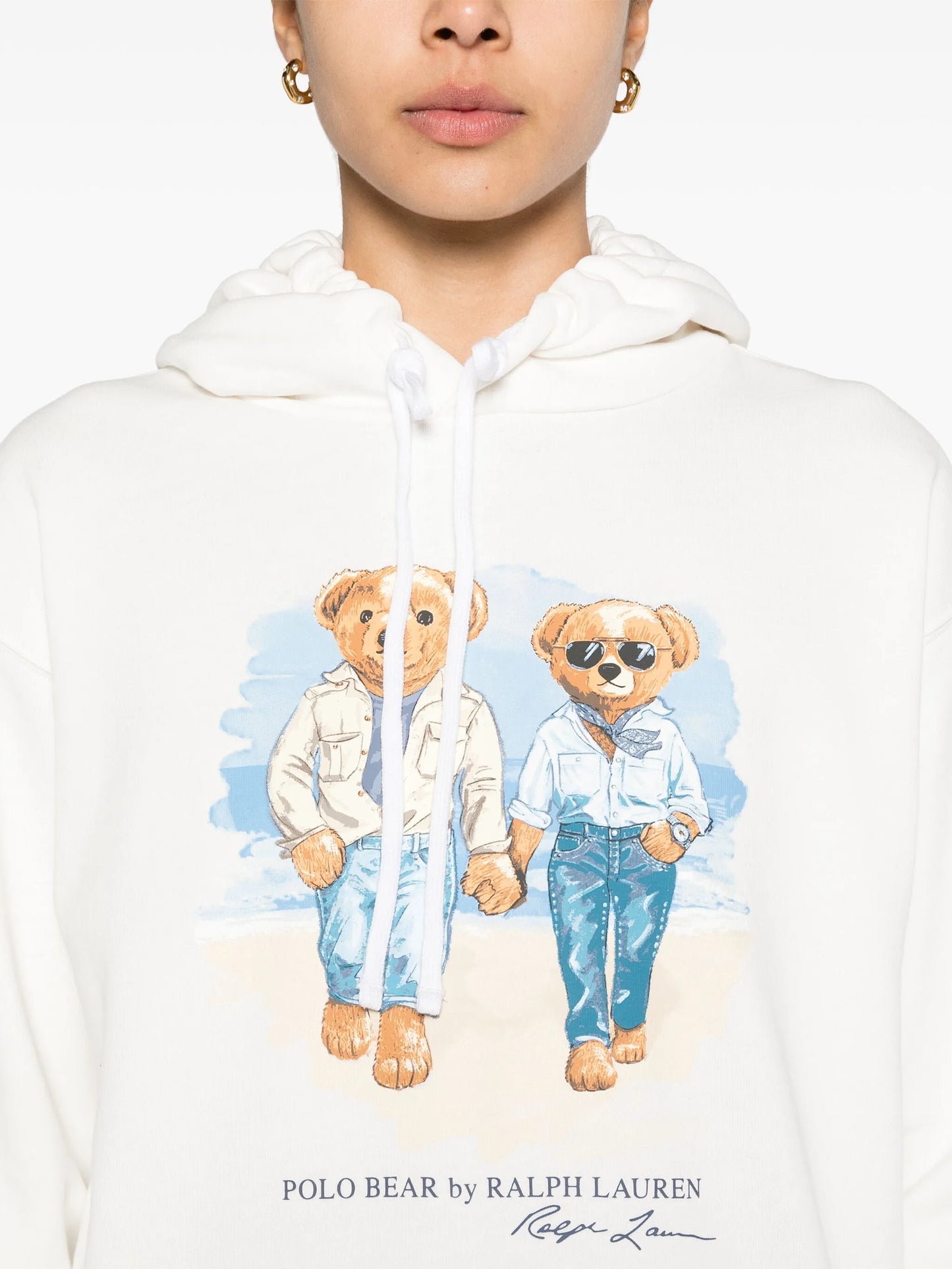 Ralph & Ricky Bear fleece hoodie