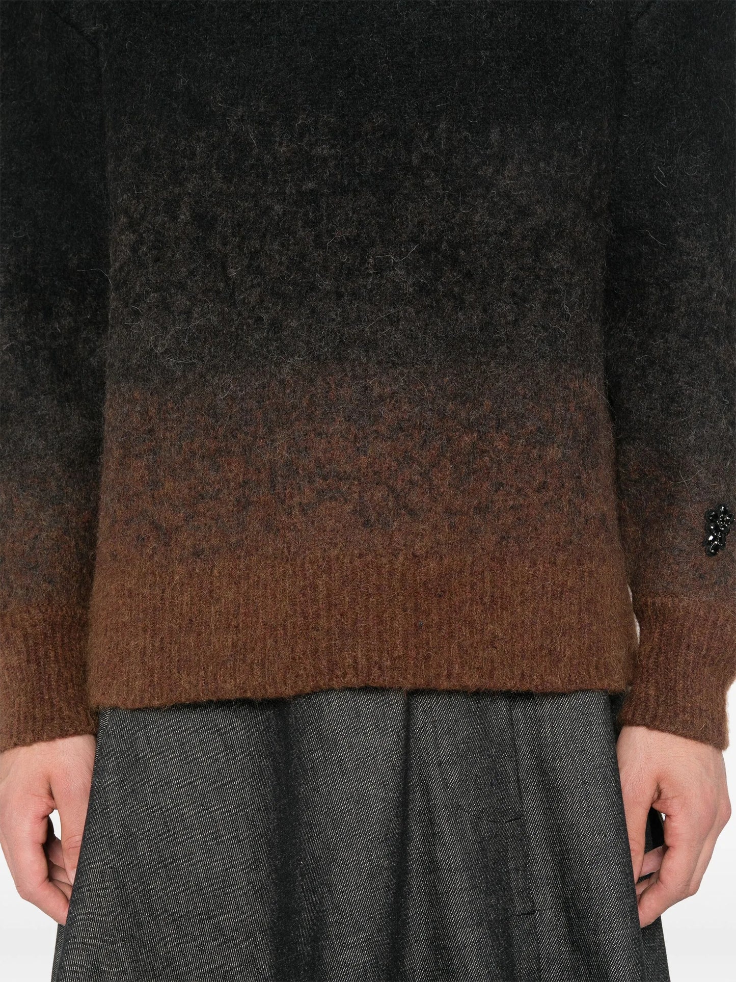 ombré-effect sweater