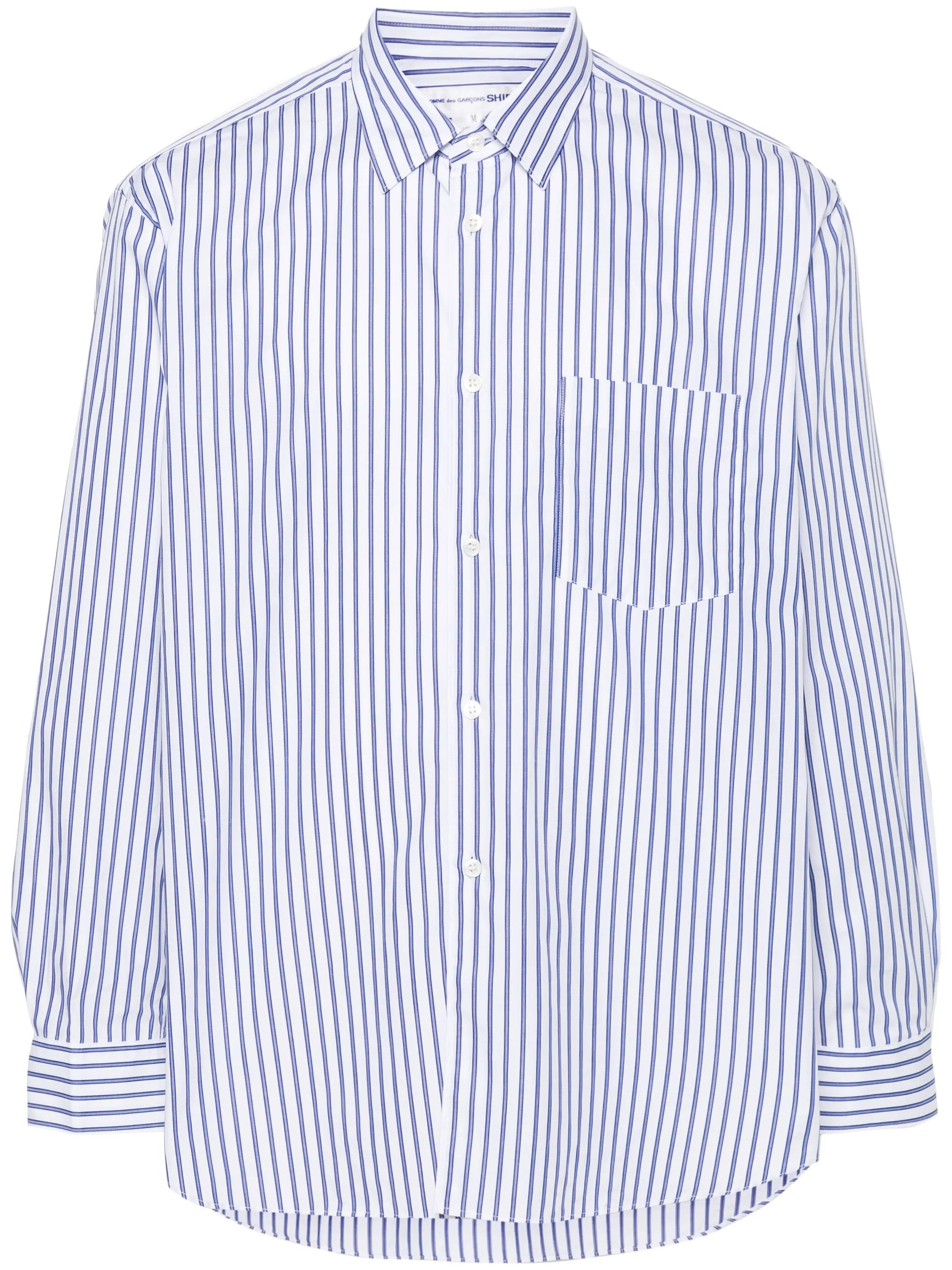 striped cotton shirt