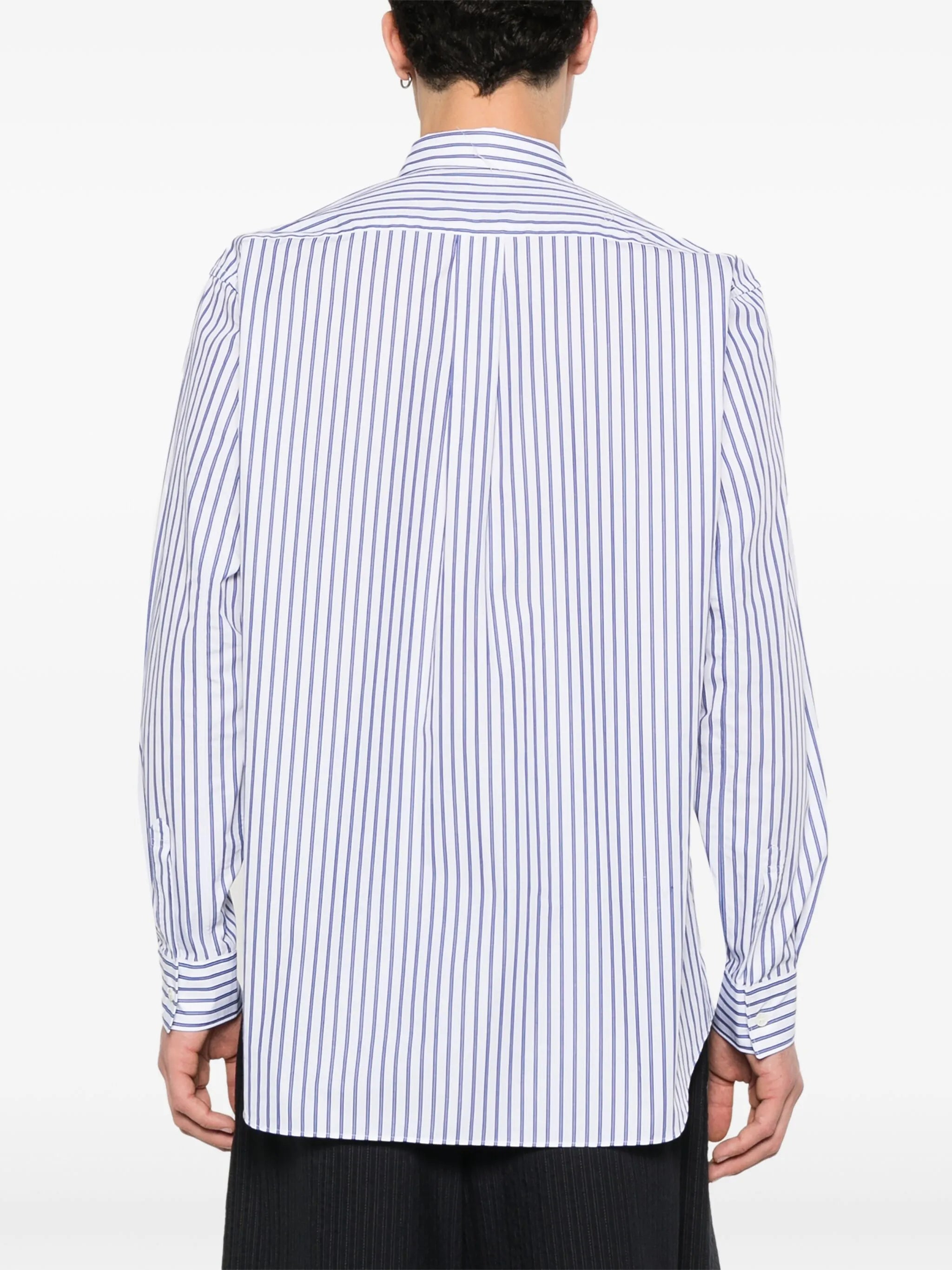 striped cotton shirt