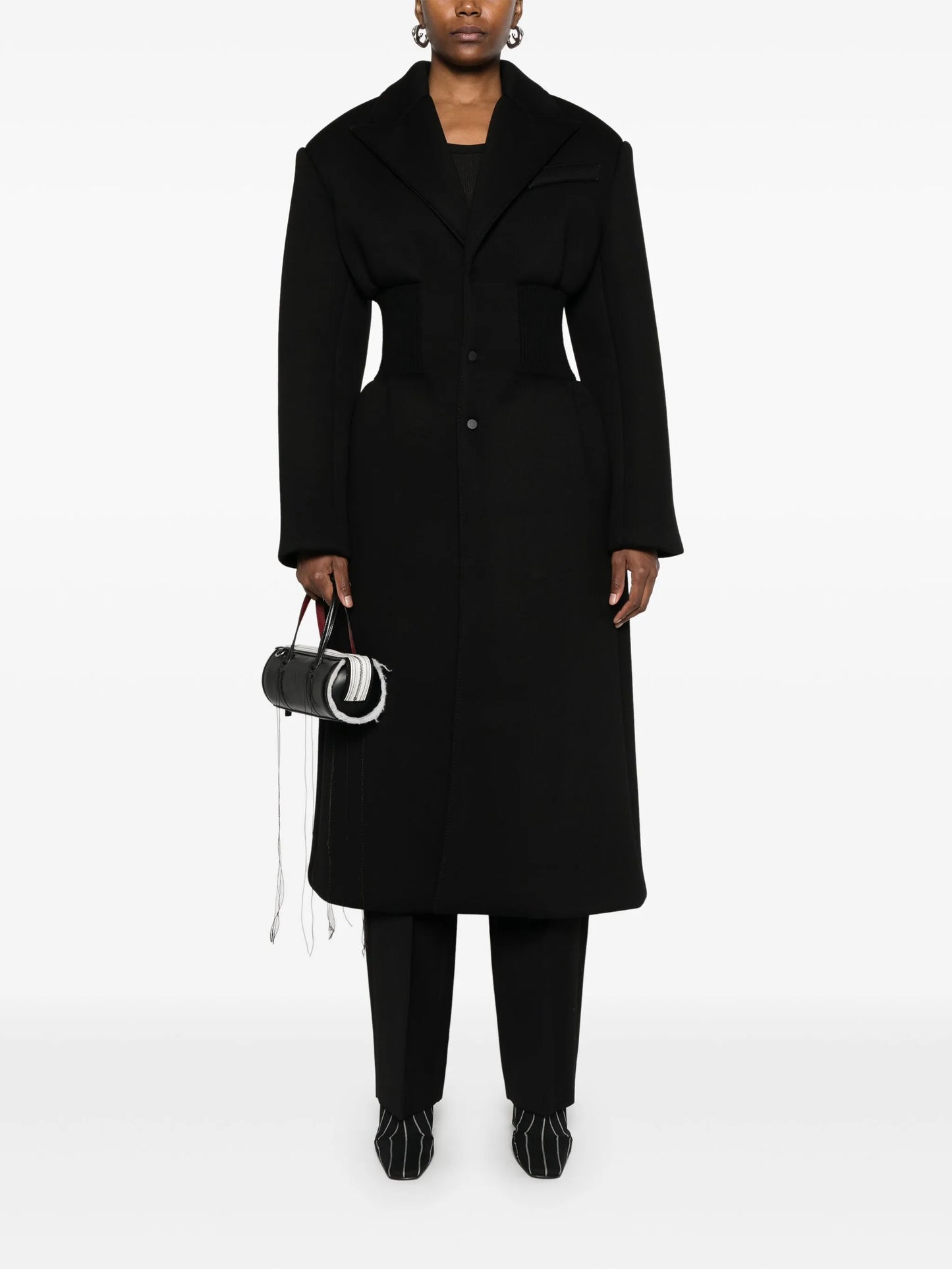 single-breasted coat