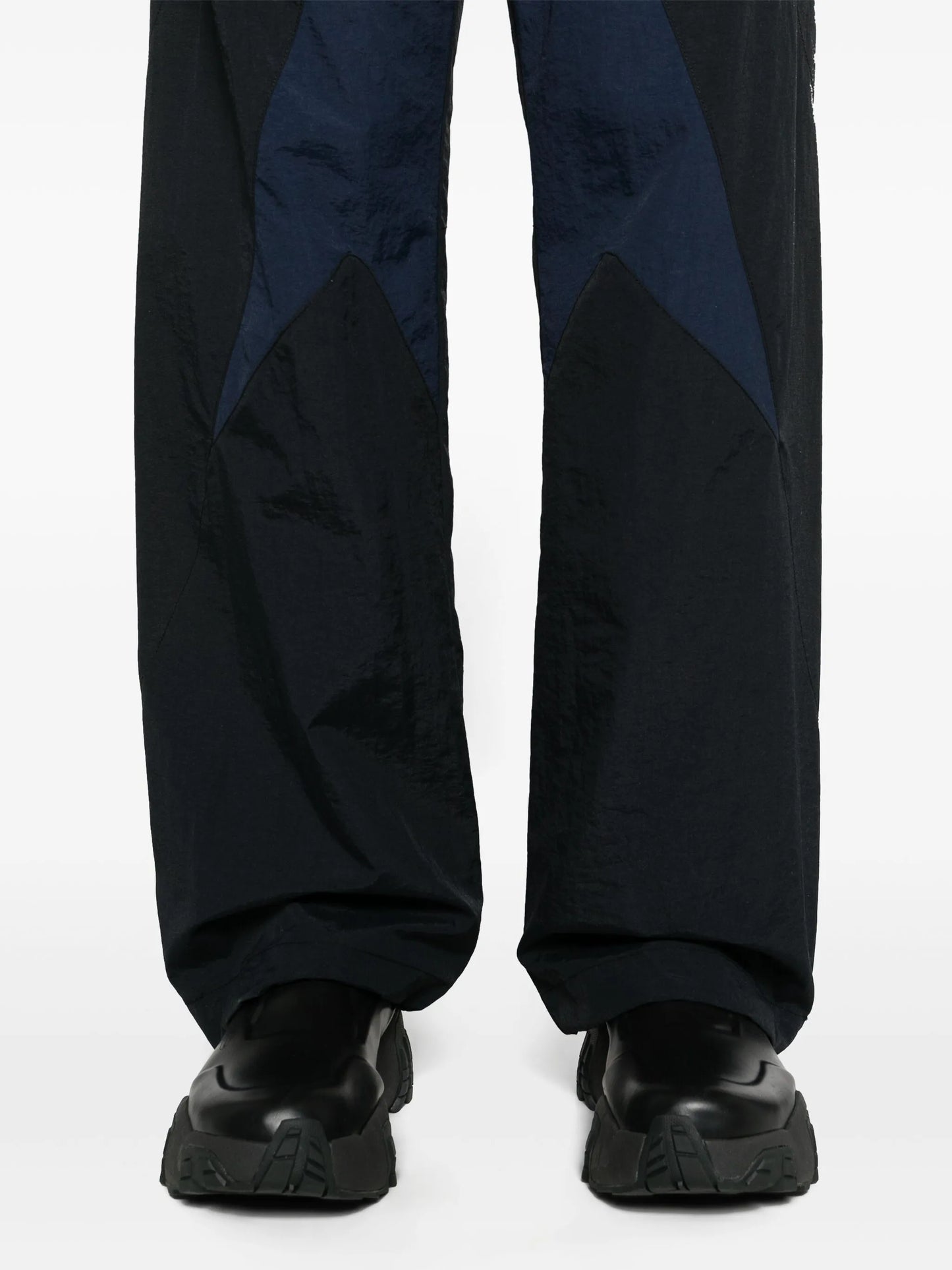 colour-block track pants
