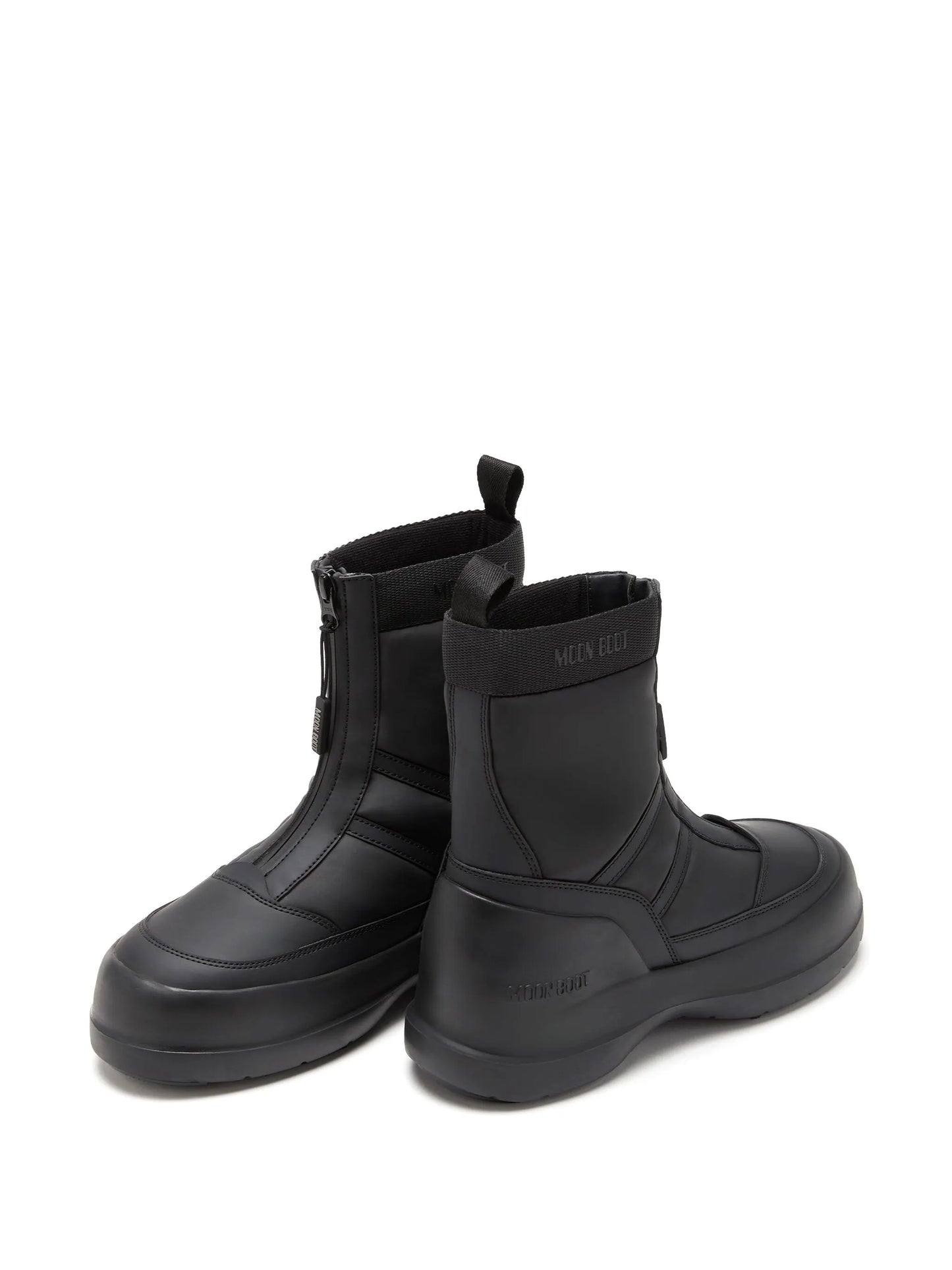 Luna logo-print boots