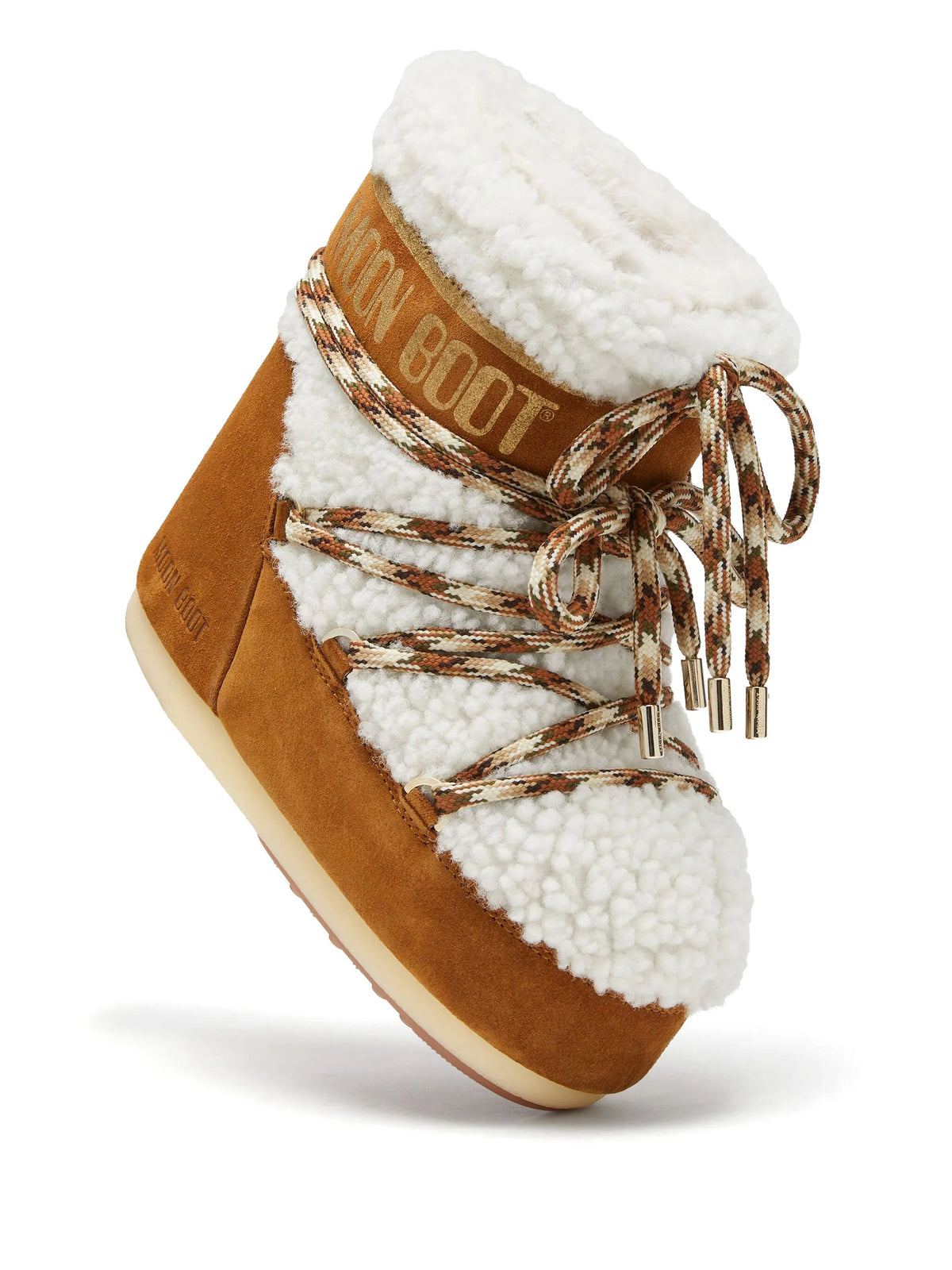 Icon Low brown shearling boots