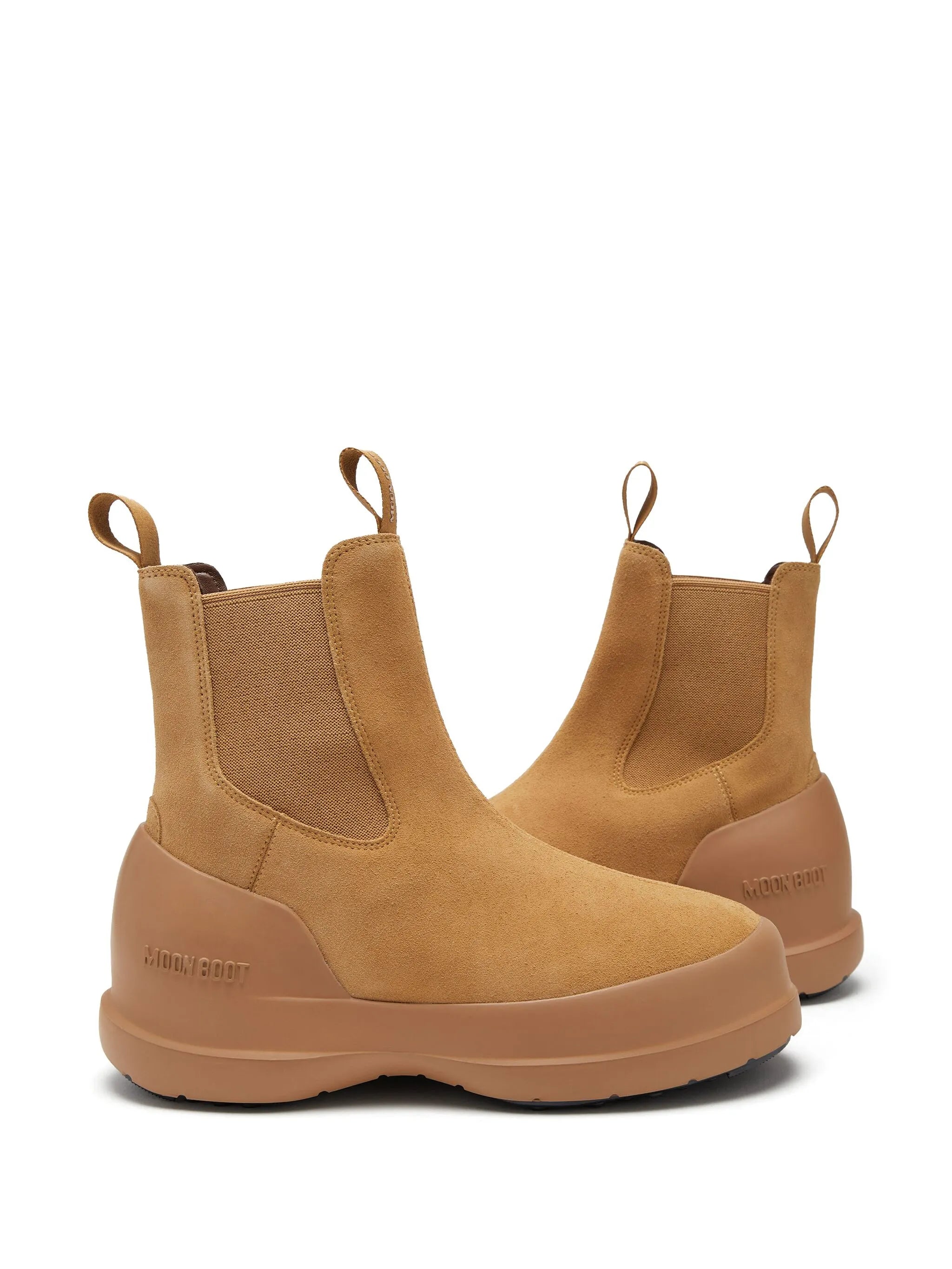 Luna logo-print boots