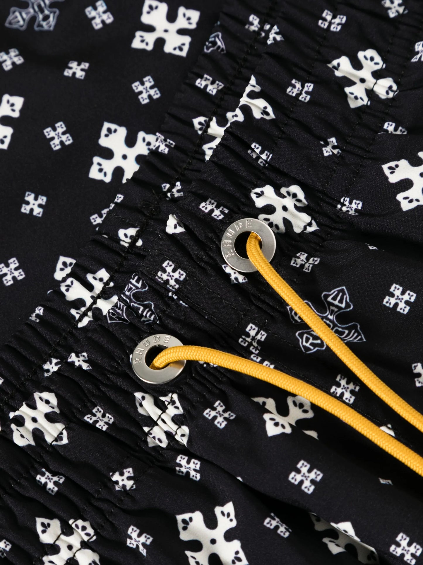 bandana-print swim shorts