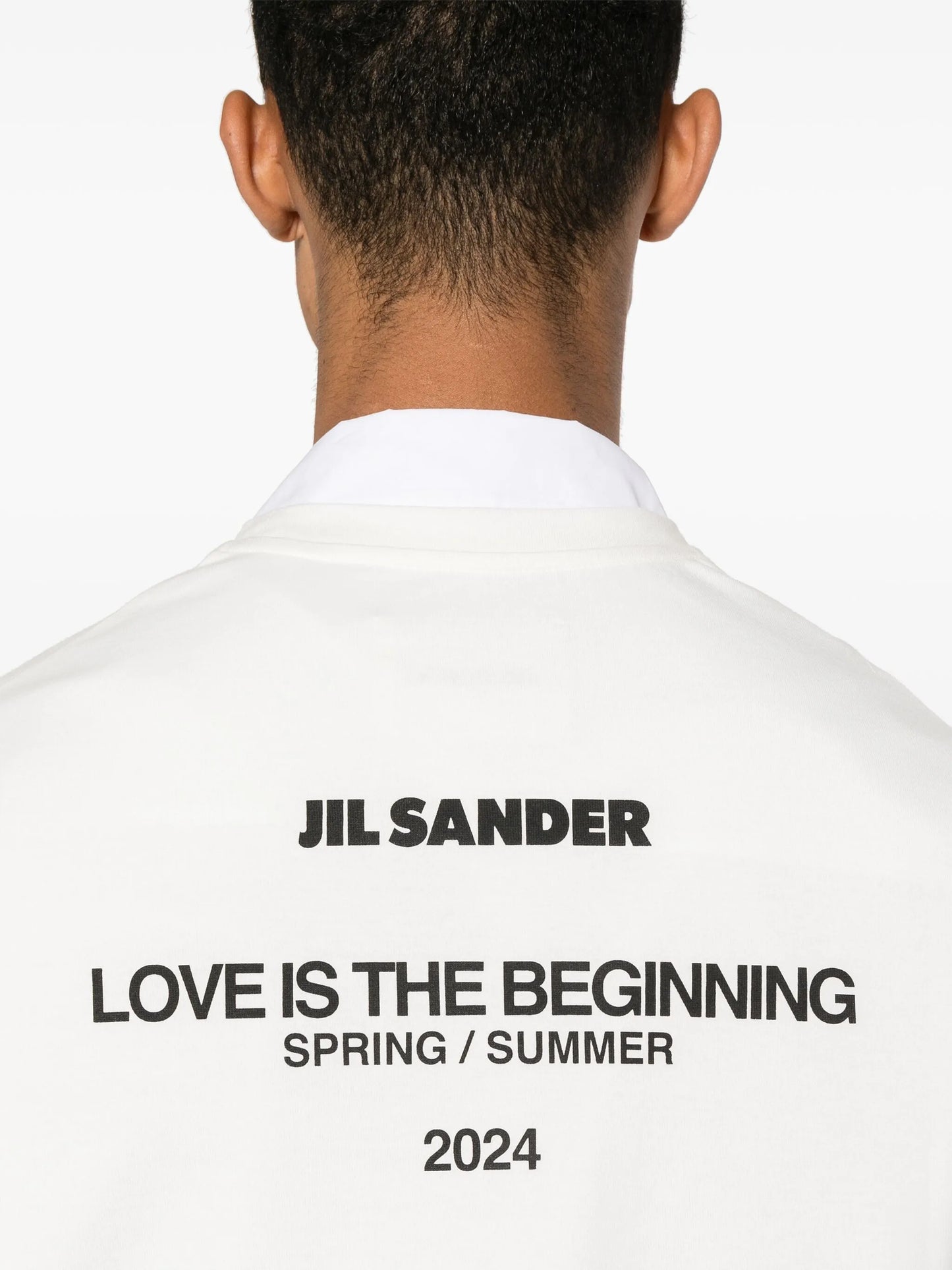 logo-print cotton T-shirt