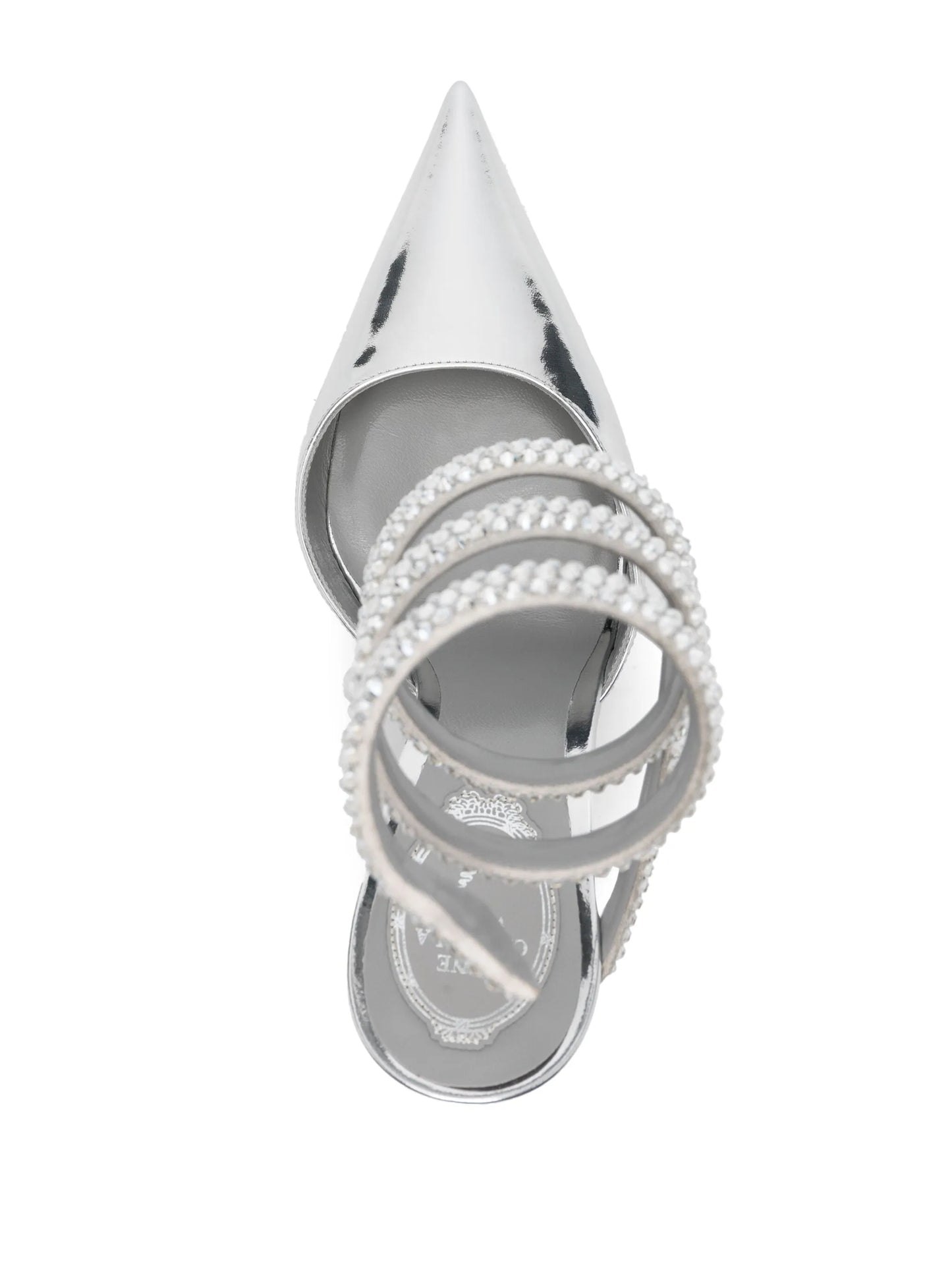 Cleo 105mm leather pumps