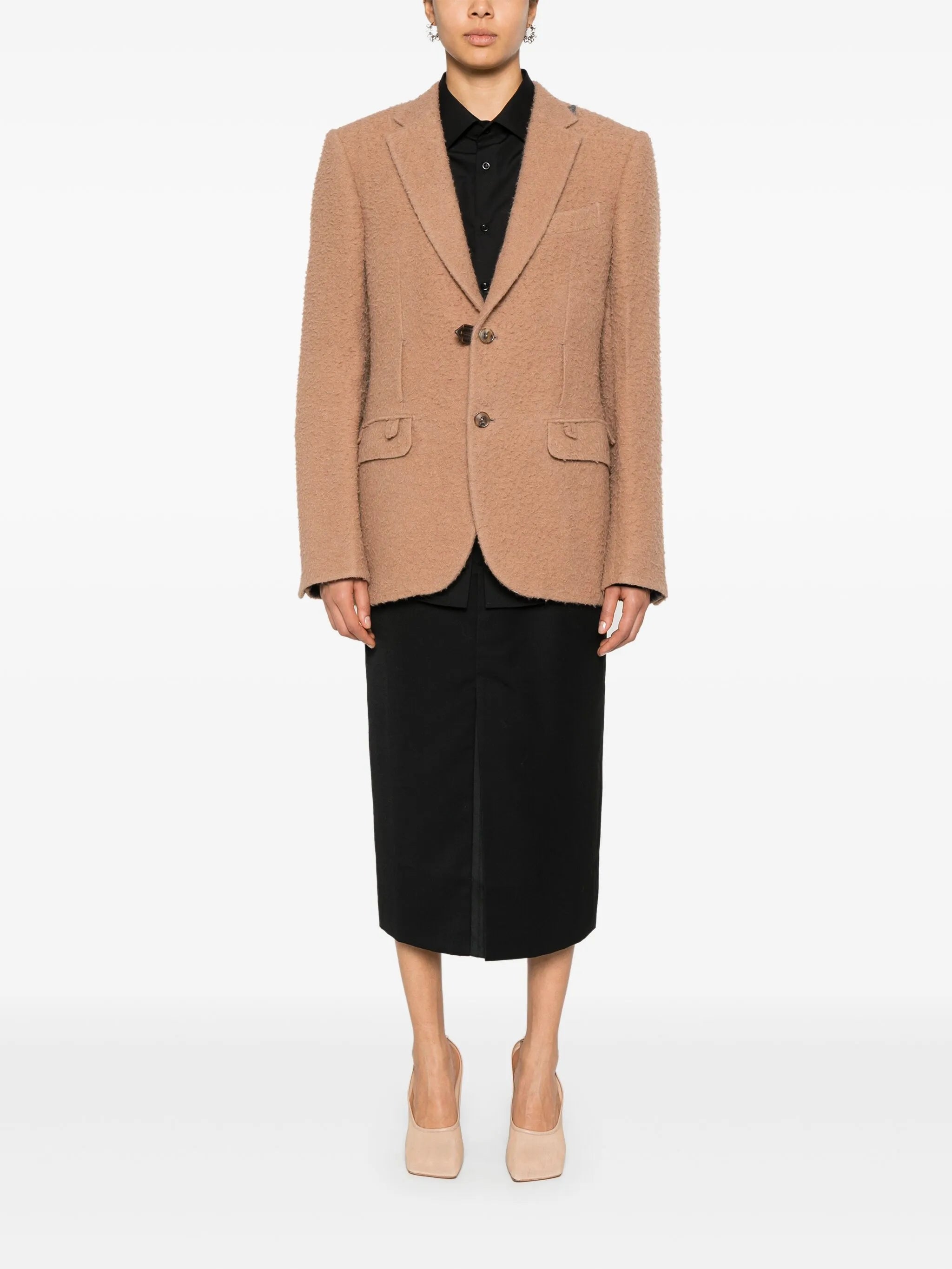 x Zegna single-breasted suit coat