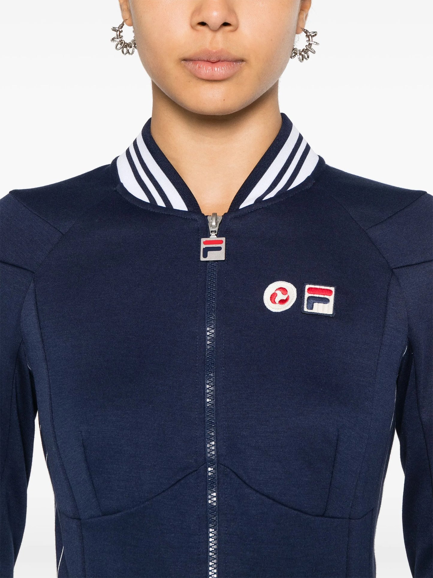 x Fila Rashguard zip-up sweatshirt
