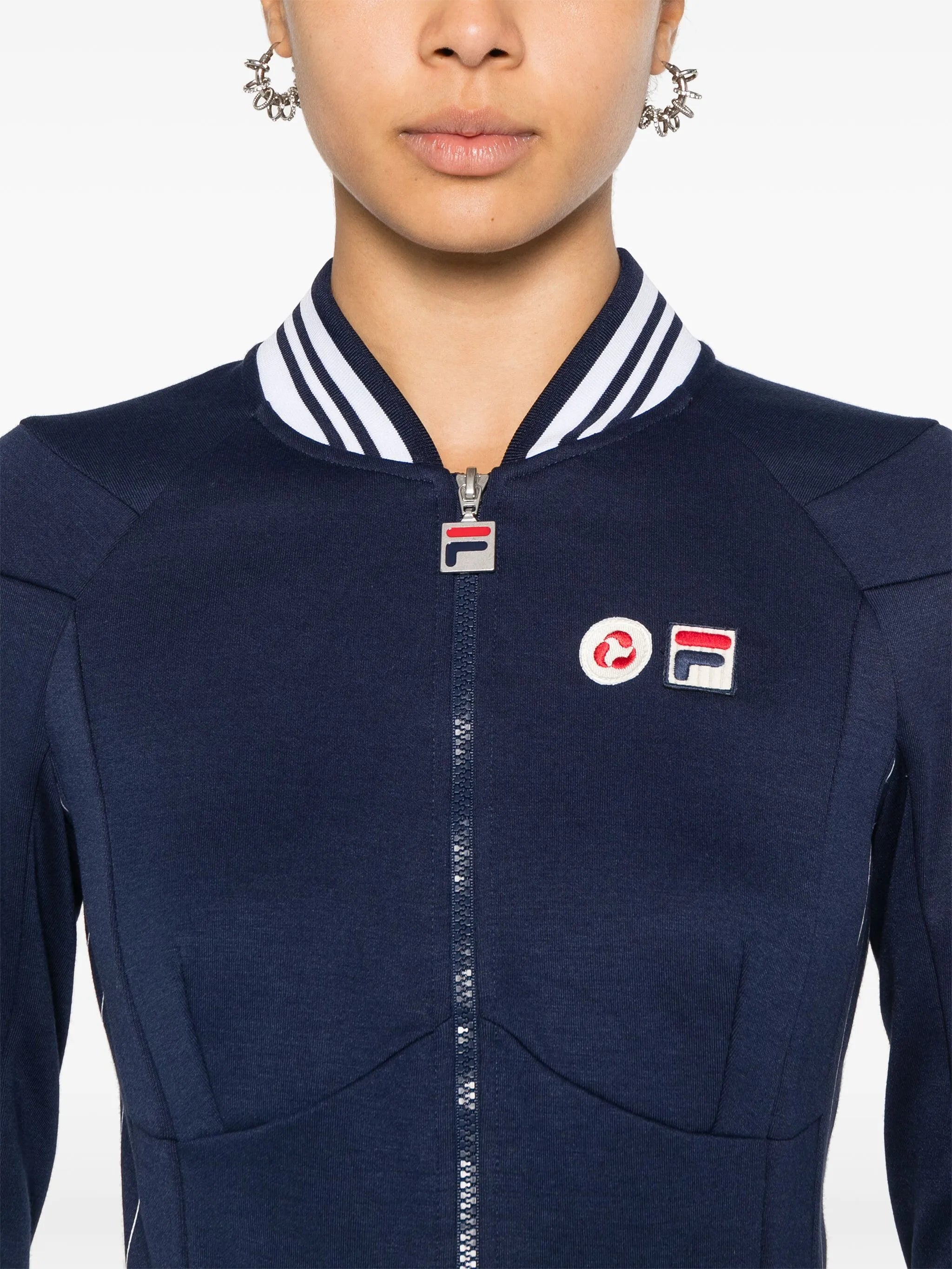 x Fila Rashguard zip-up sweatshirt