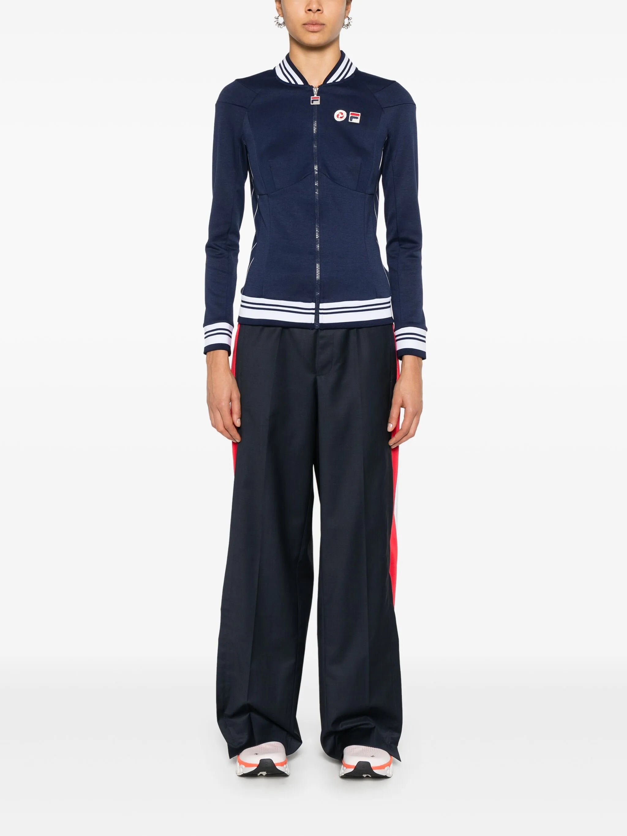 x Fila Rashguard zip-up sweatshirt