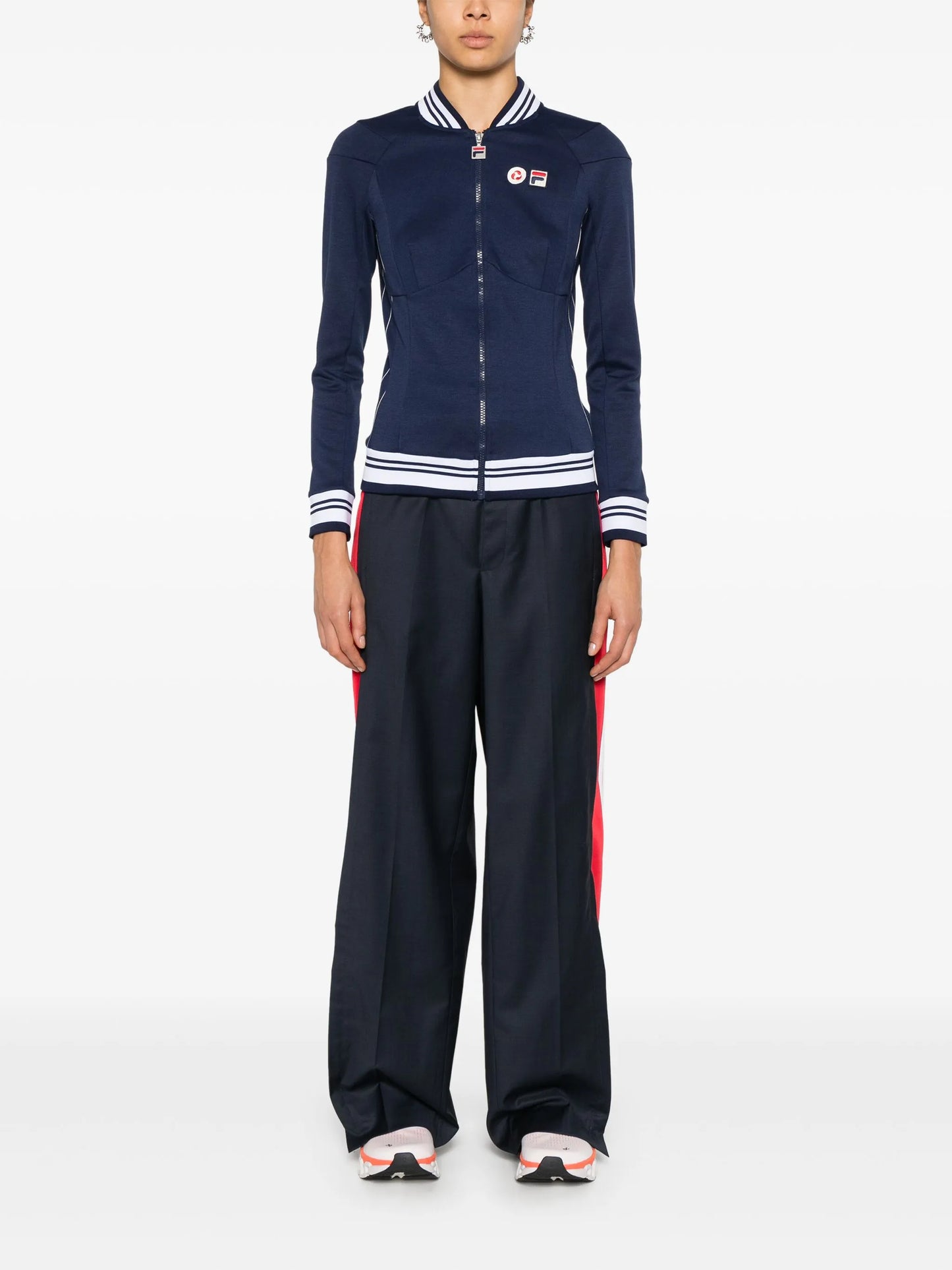 x Fila Rashguard zip-up sweatshirt