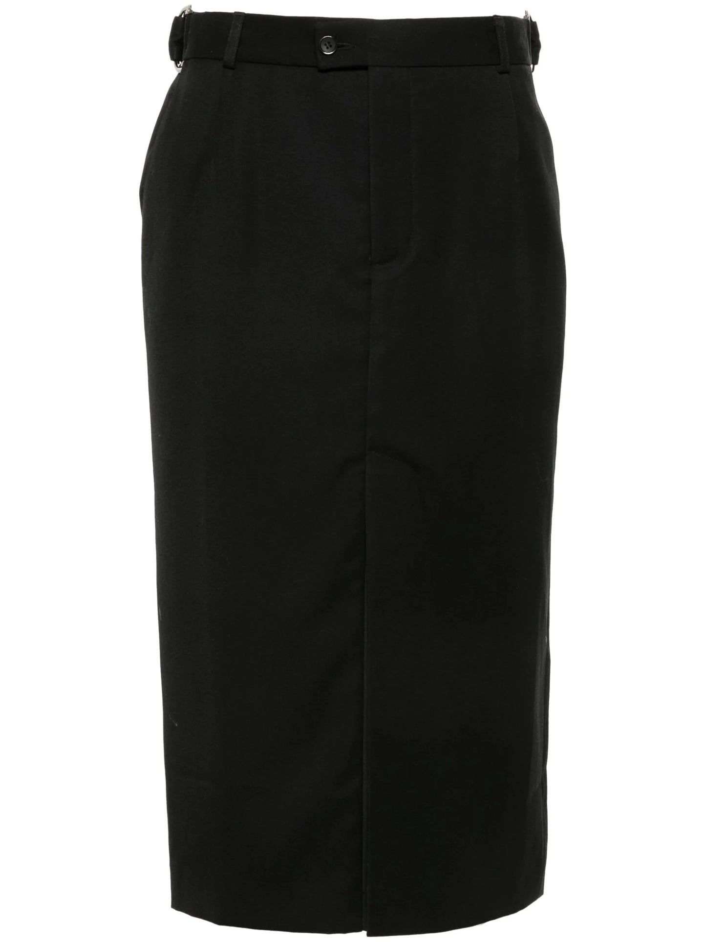 waist-tabs pencil skirt