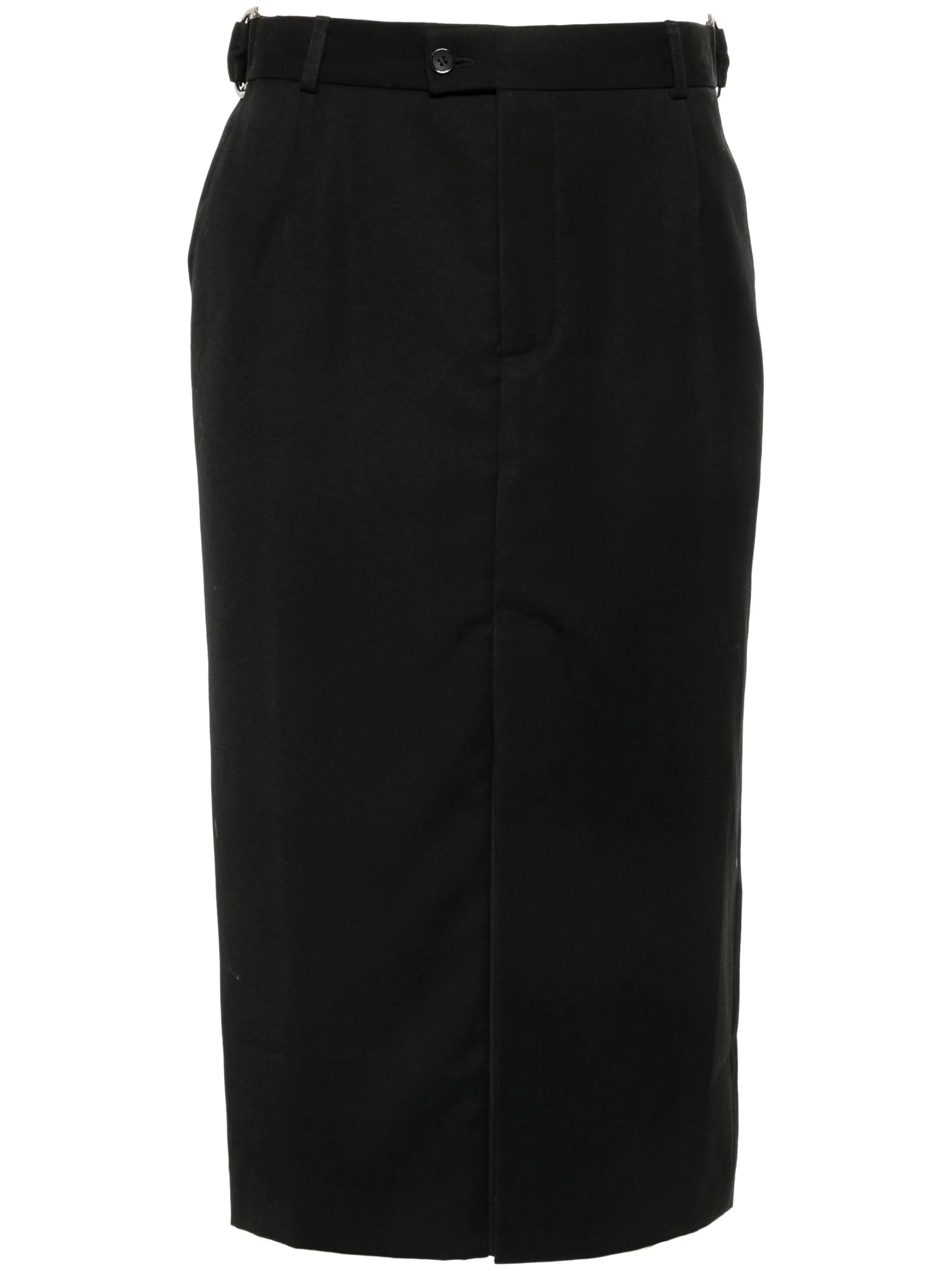 waist-tabs pencil skirt