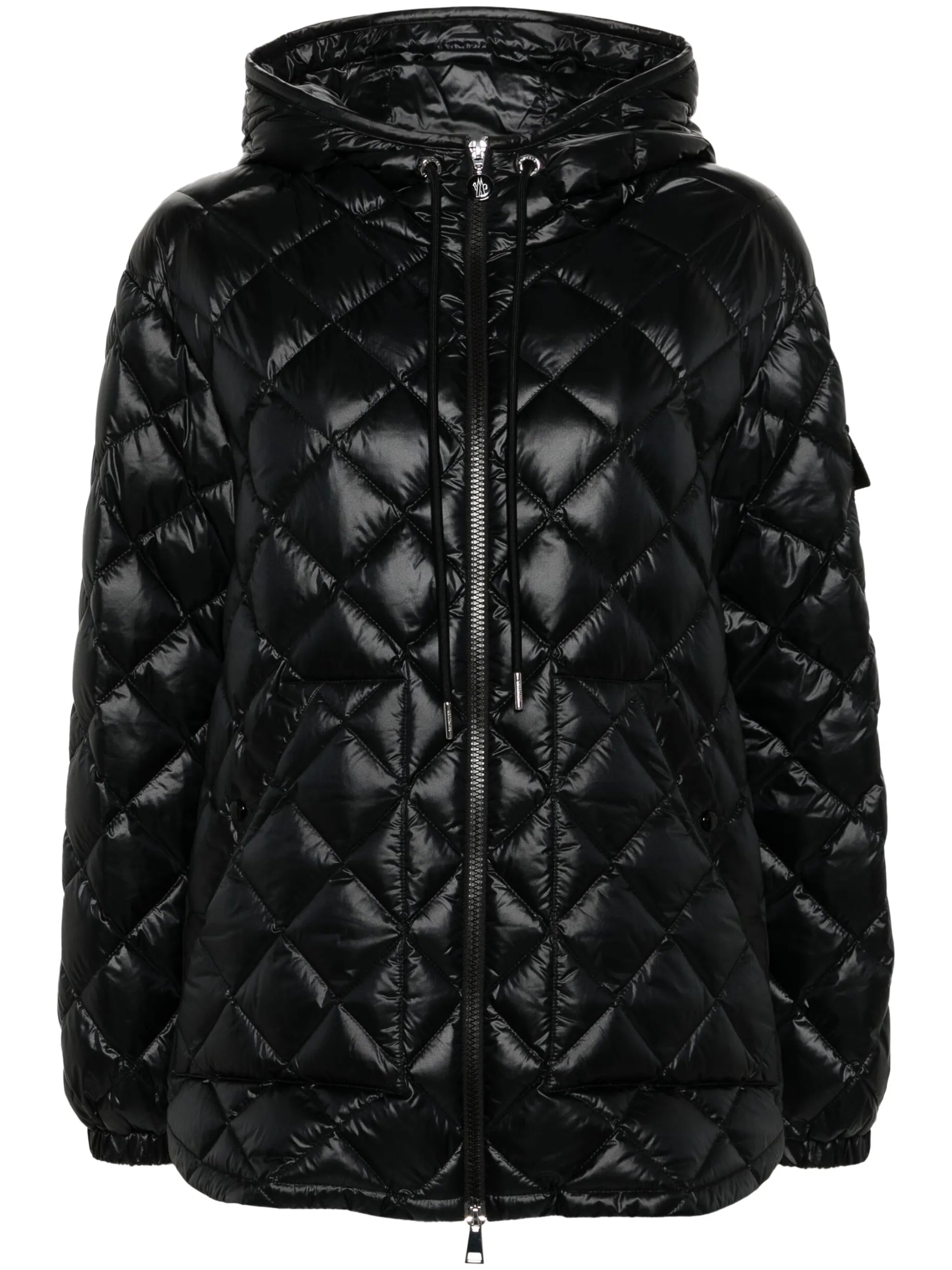 hooded puffer jacket
