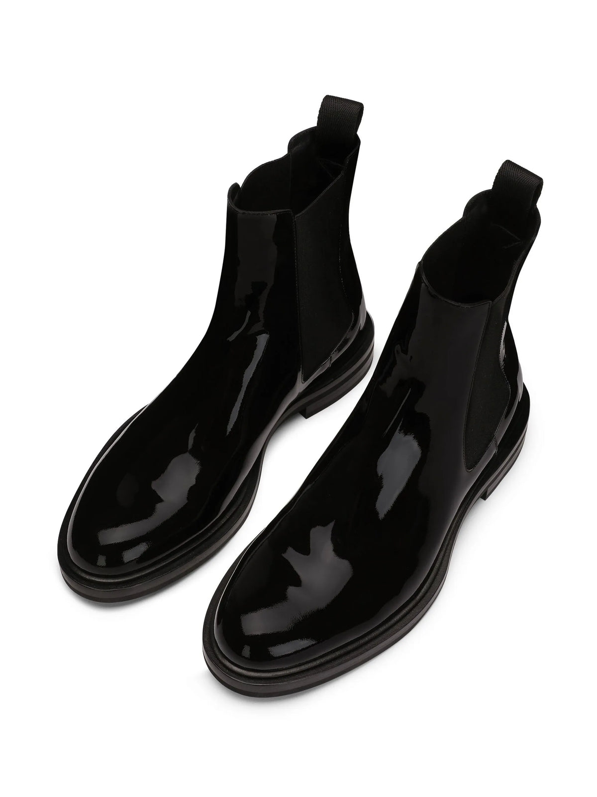 leather Chelsea boots