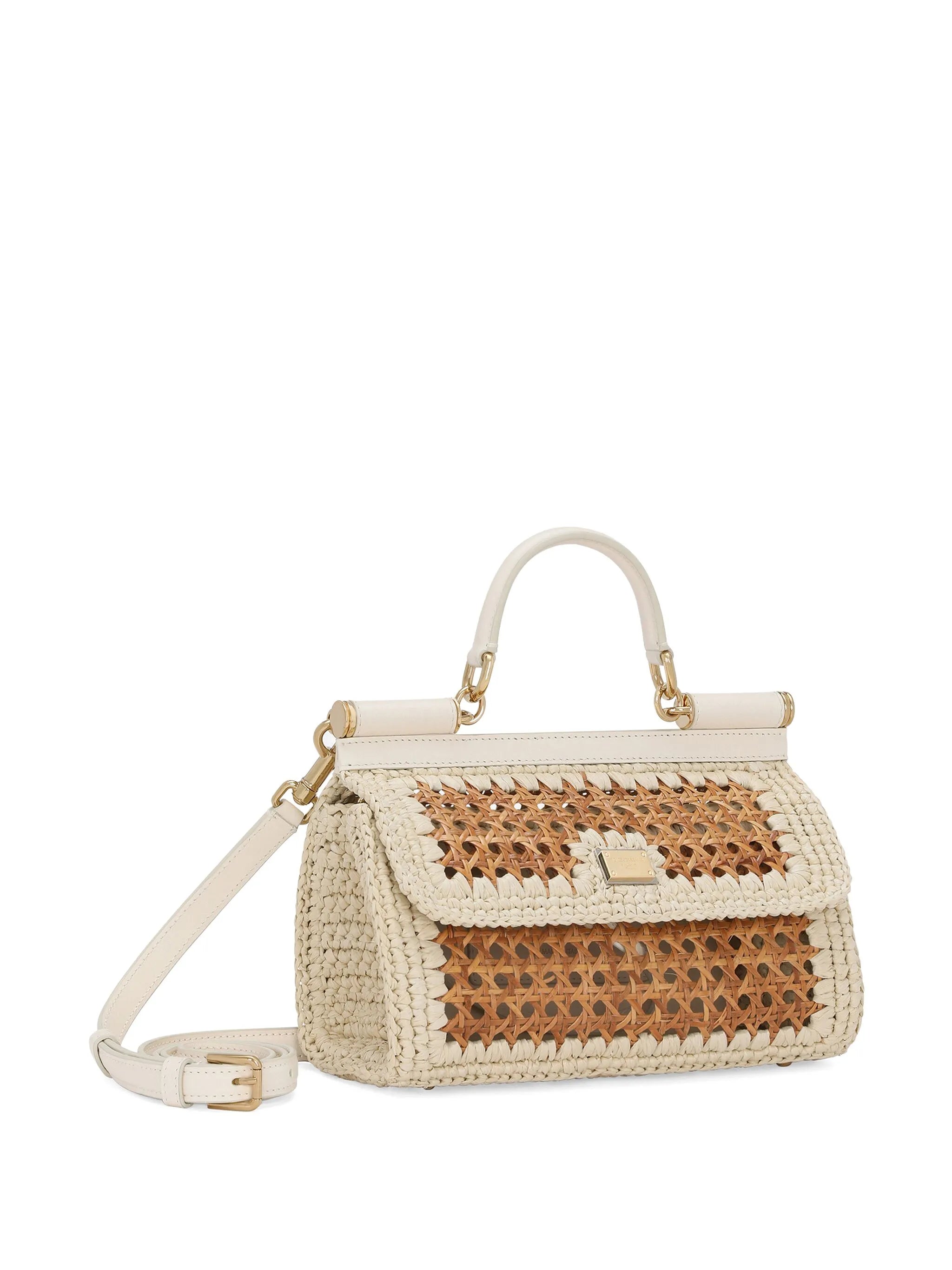 Sicily cotton-blend bag