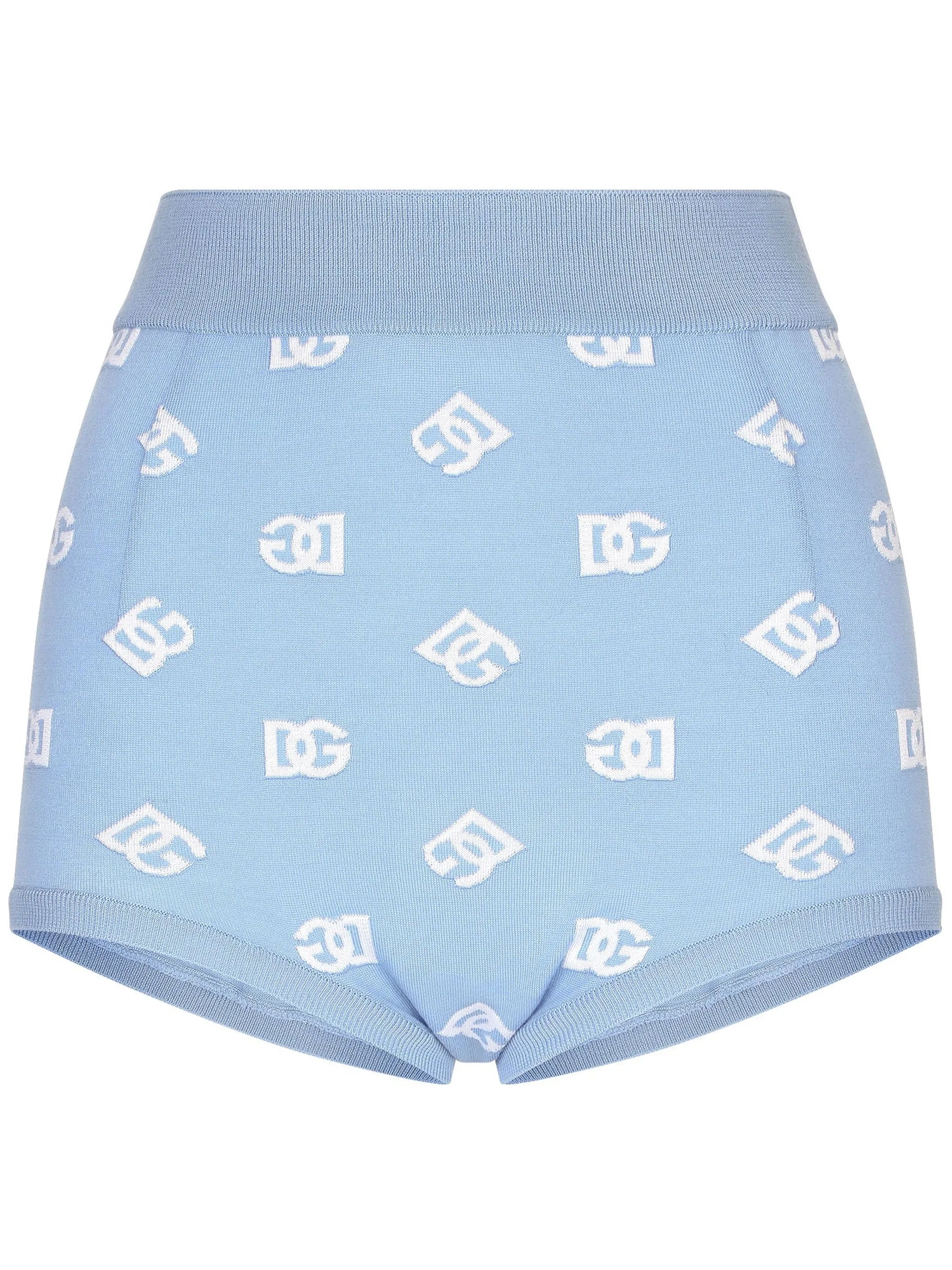 logo-embroidered mini-shorts