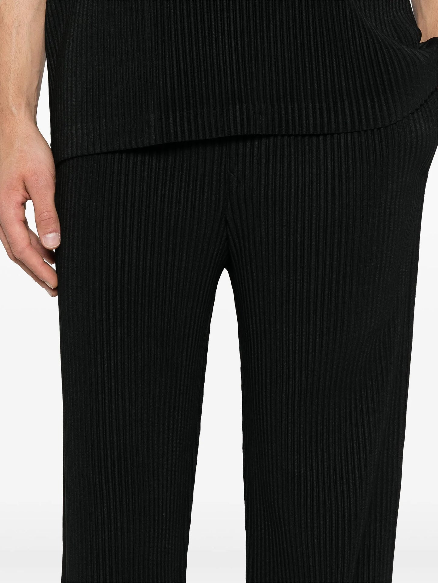 Basic slim-fit trousers
