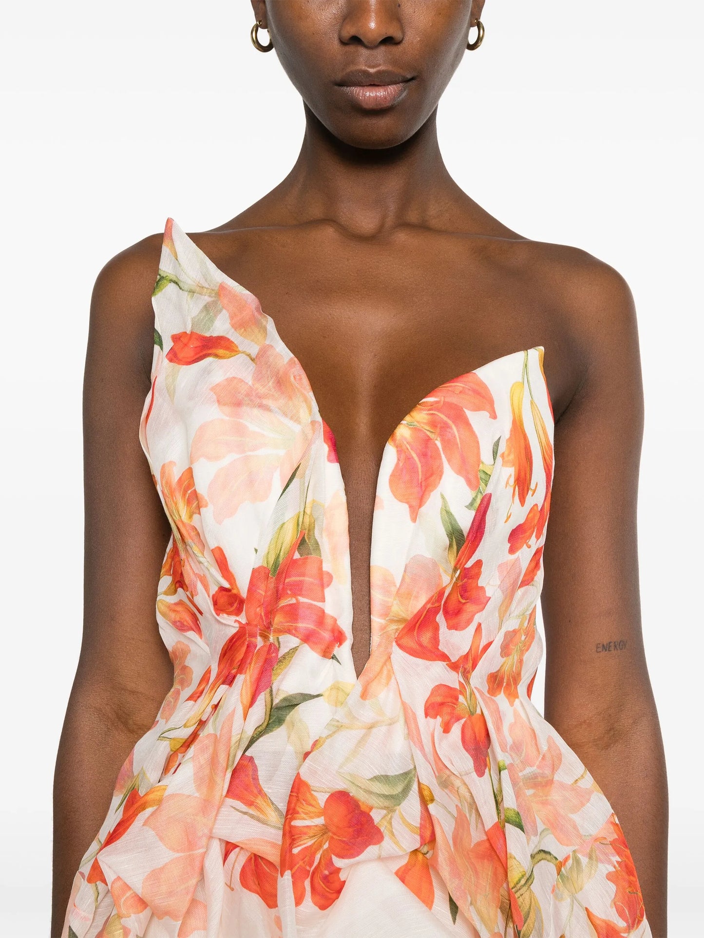 Tranquillity draped top