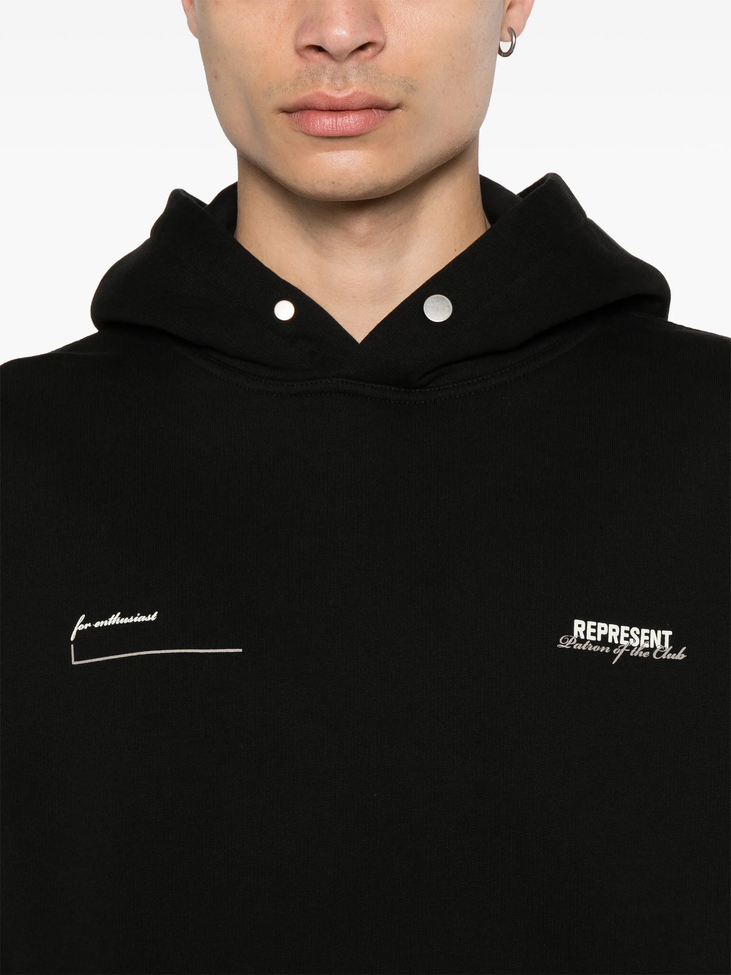 Patron of The Club cotton hoodie