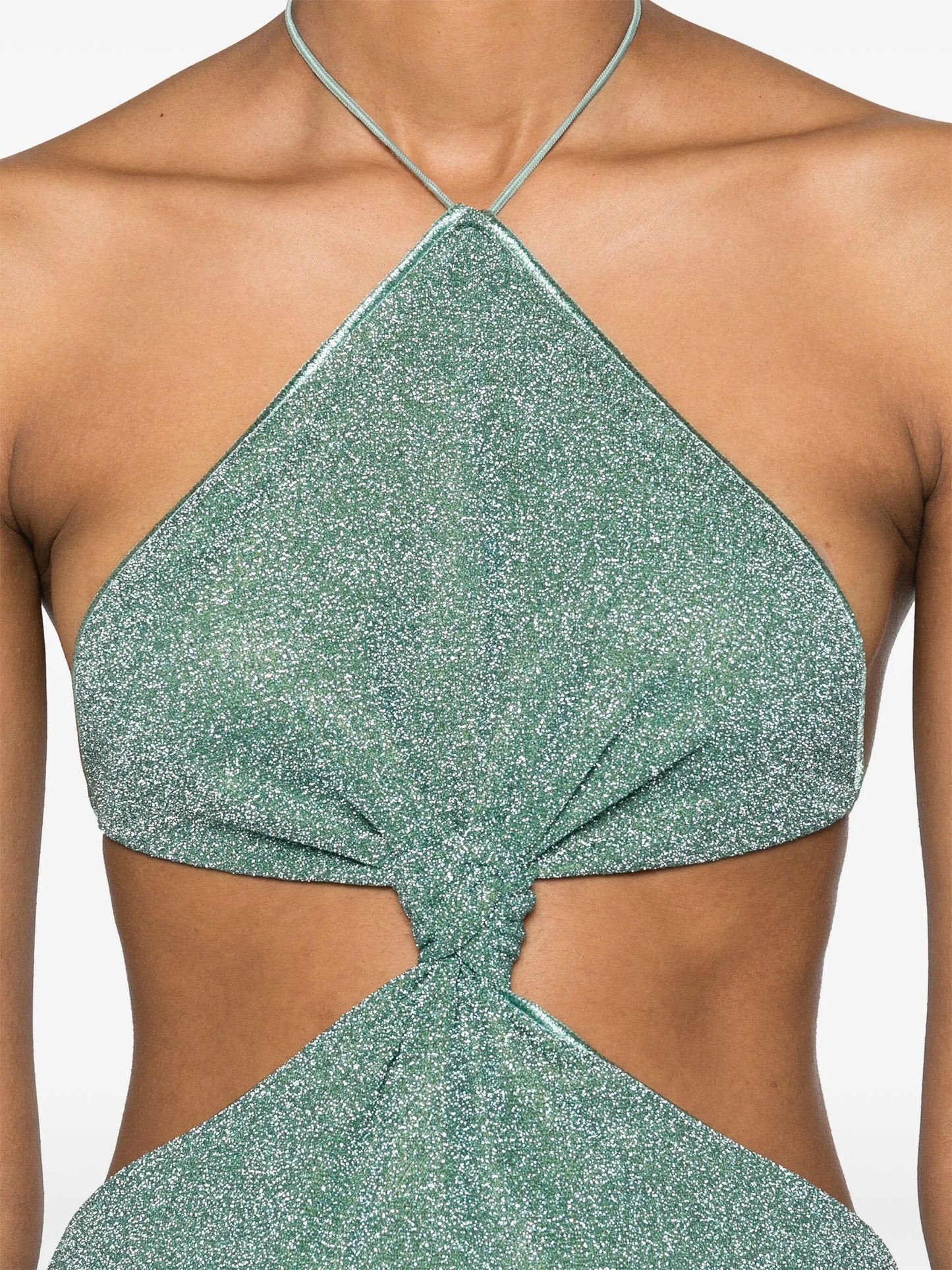 Lumière lurex minidress