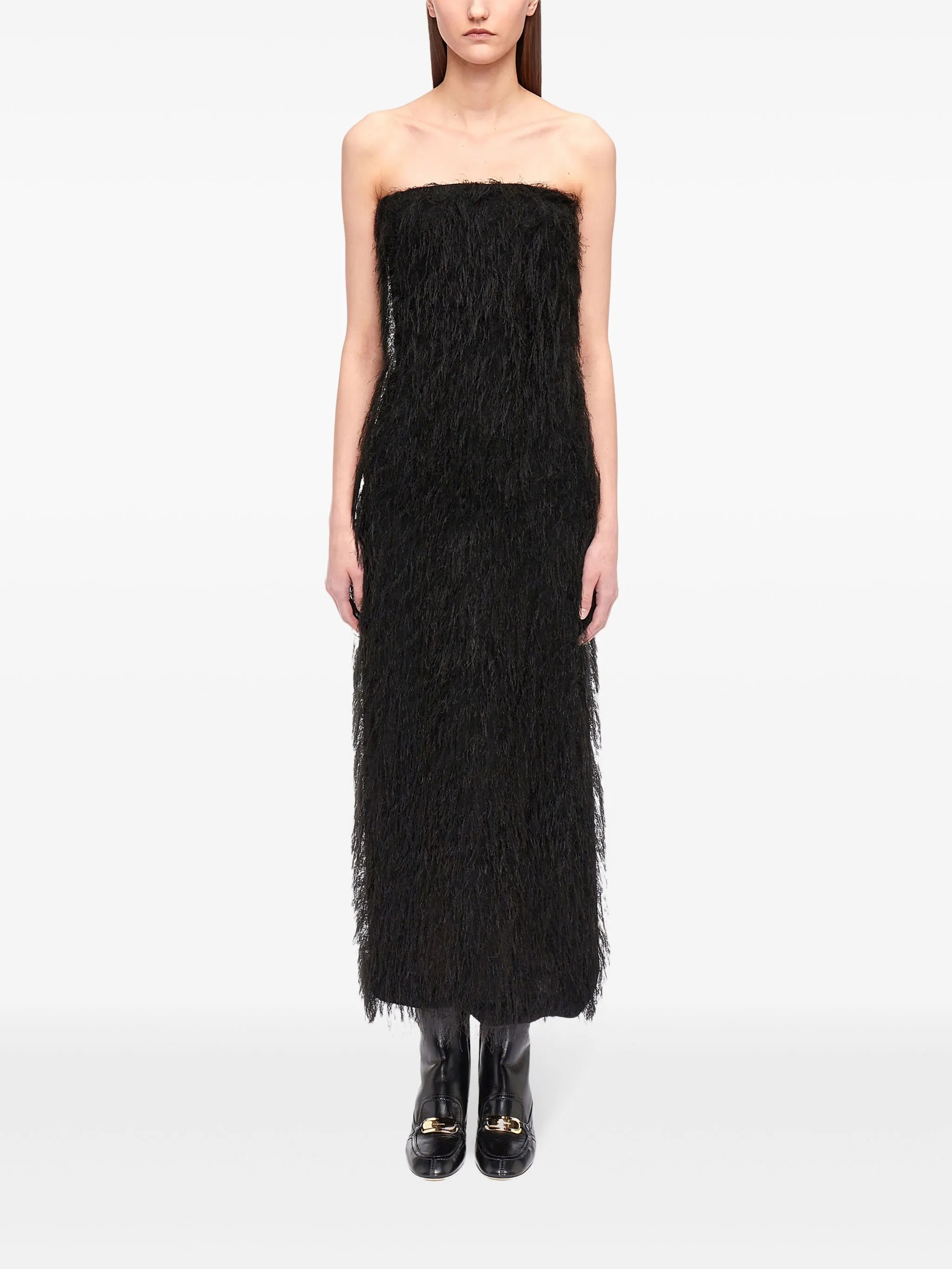 fringes maxi dress