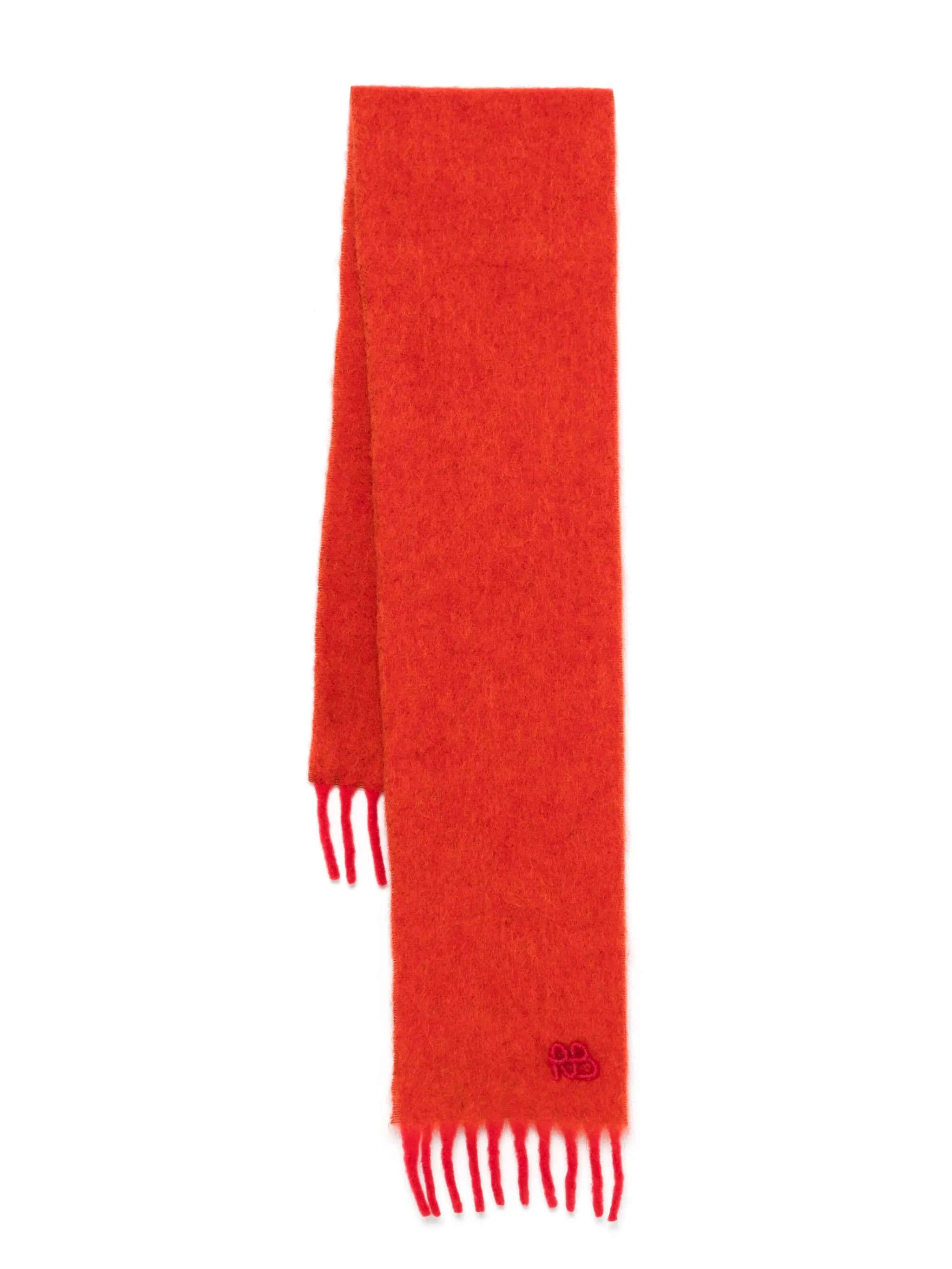 logo-appliqué scarf
