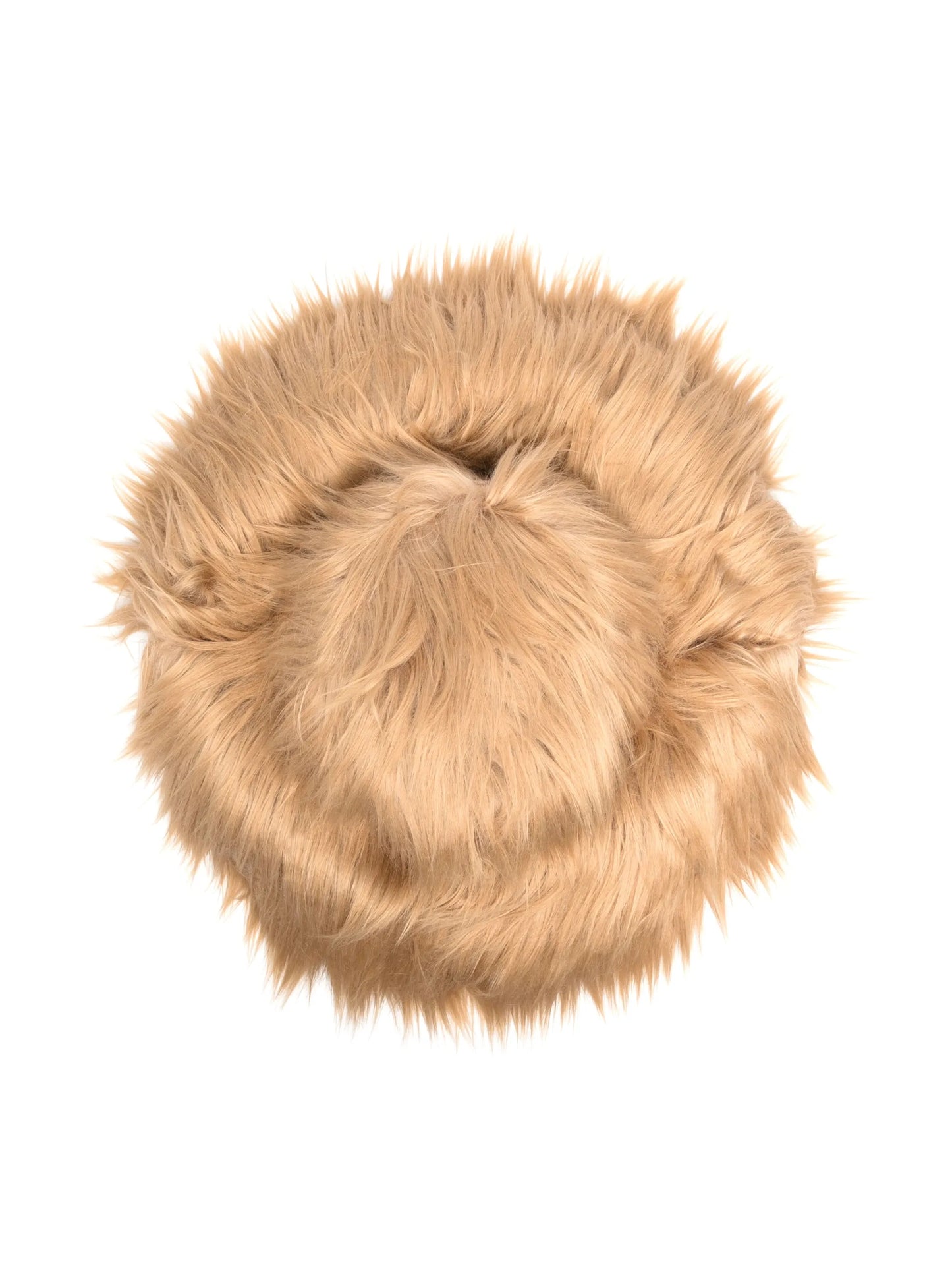 faux-fur hat