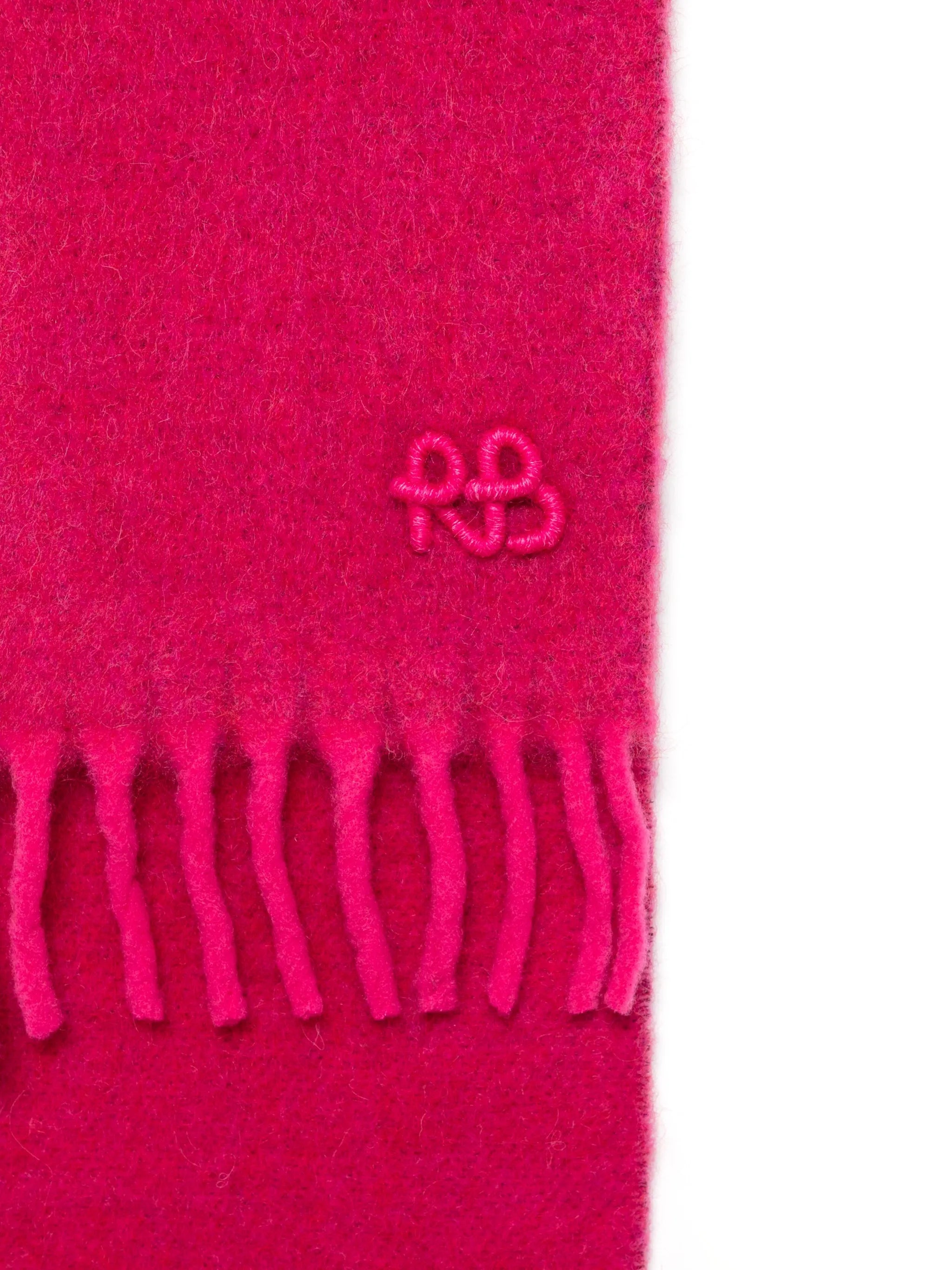 logo-appliqué scarf