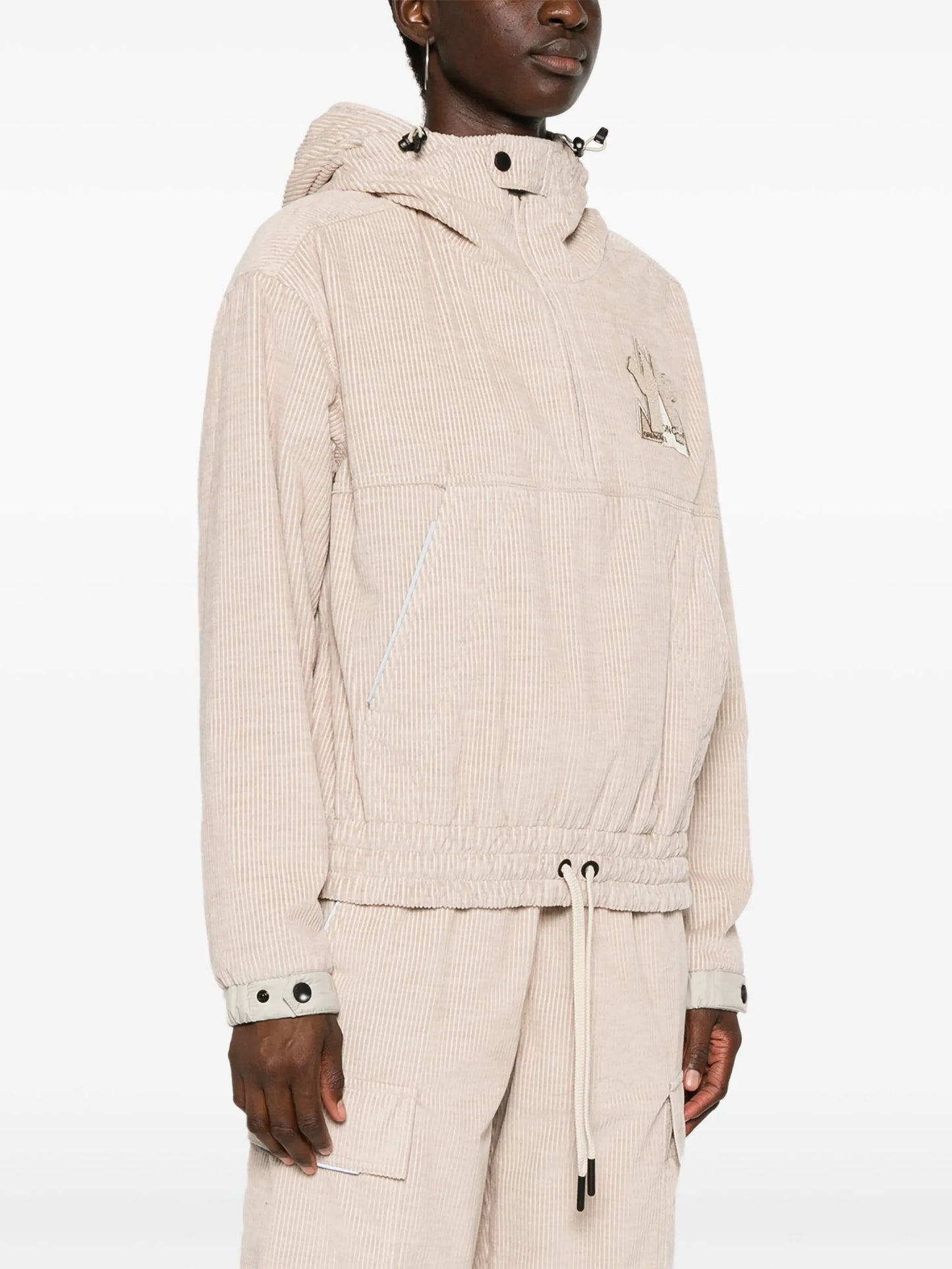 logo-patch hoodie