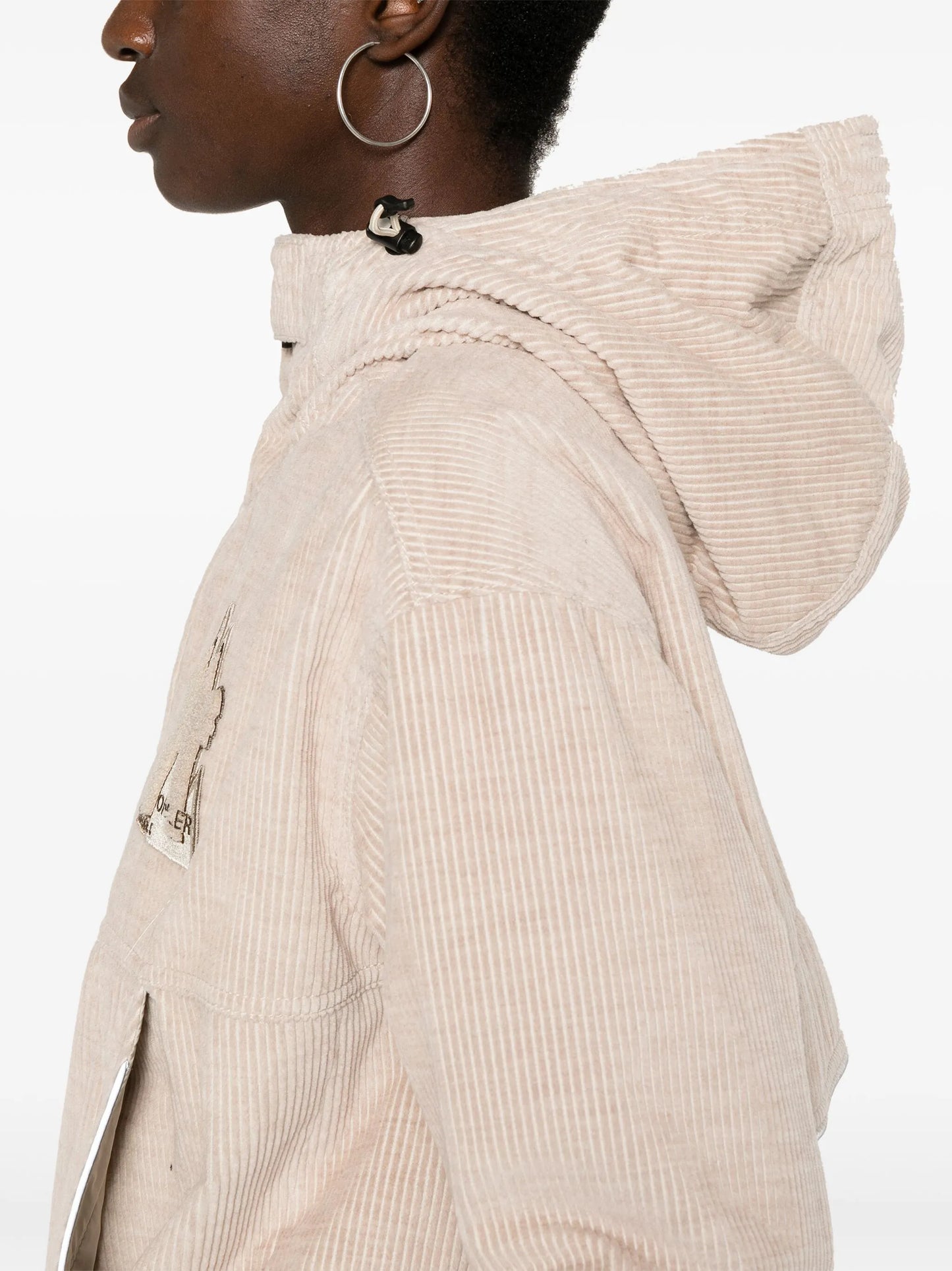 logo-patch hoodie