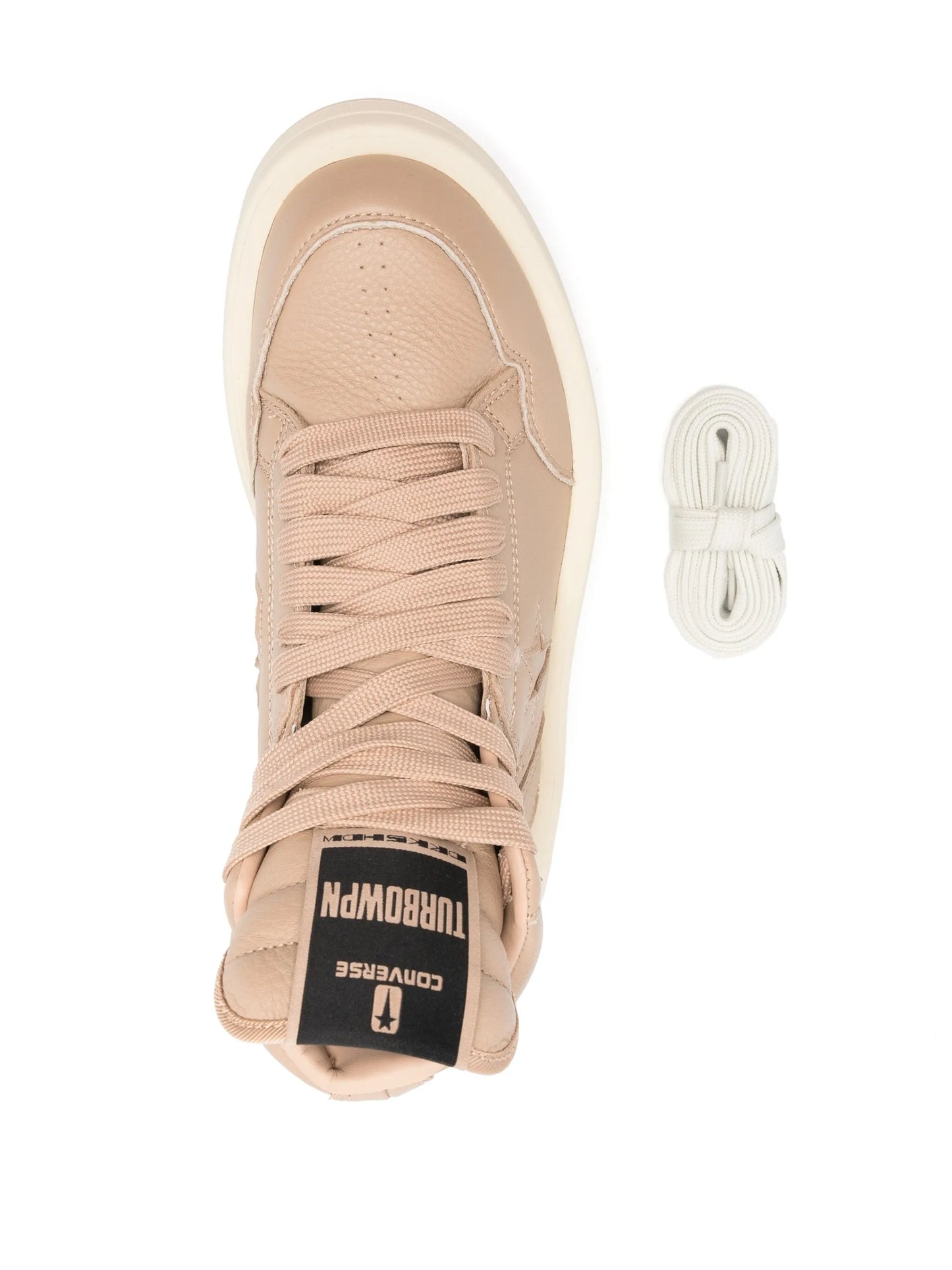 x DRKSHDW Turbowpn leather sneakers