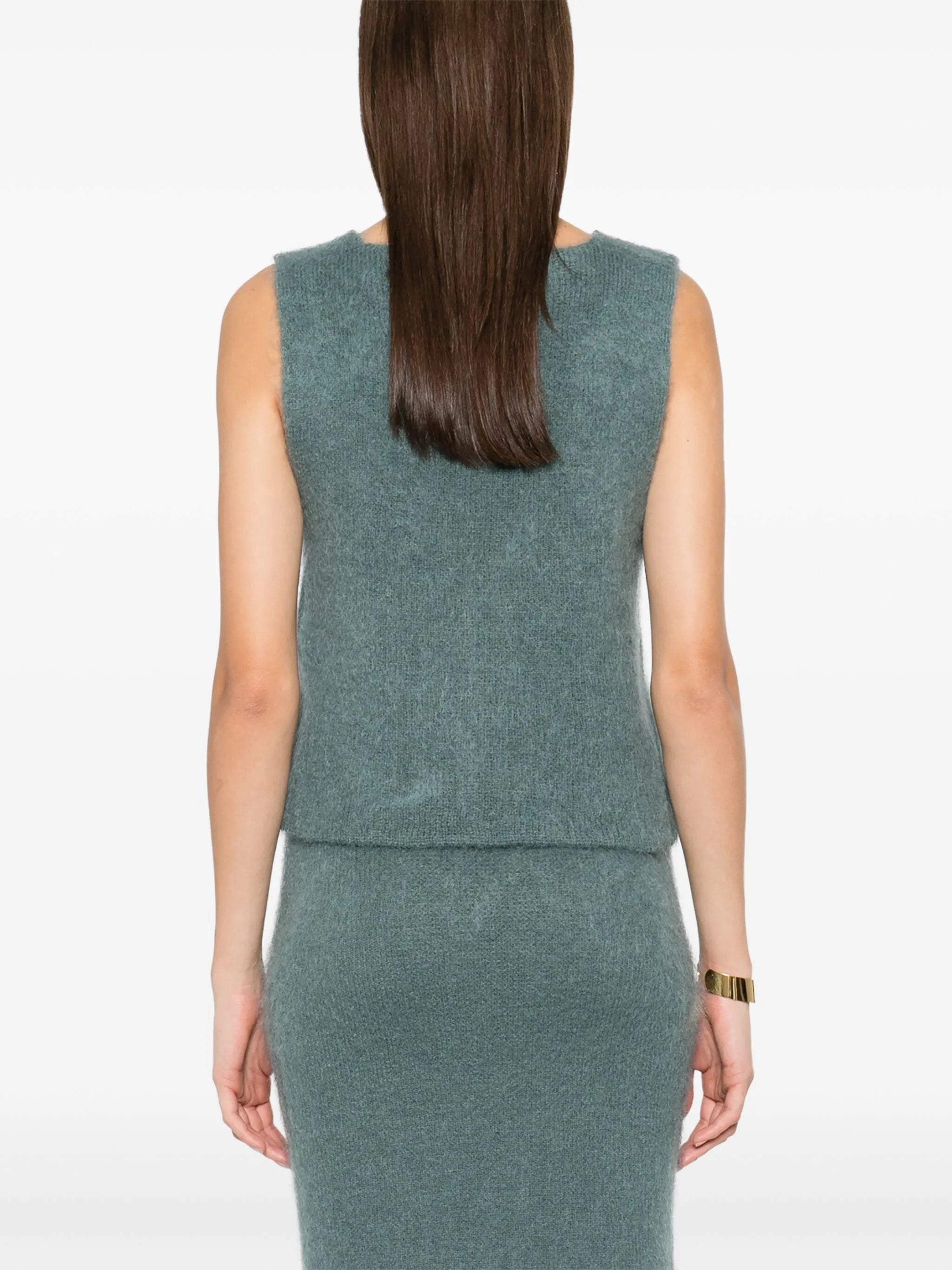brushed vest