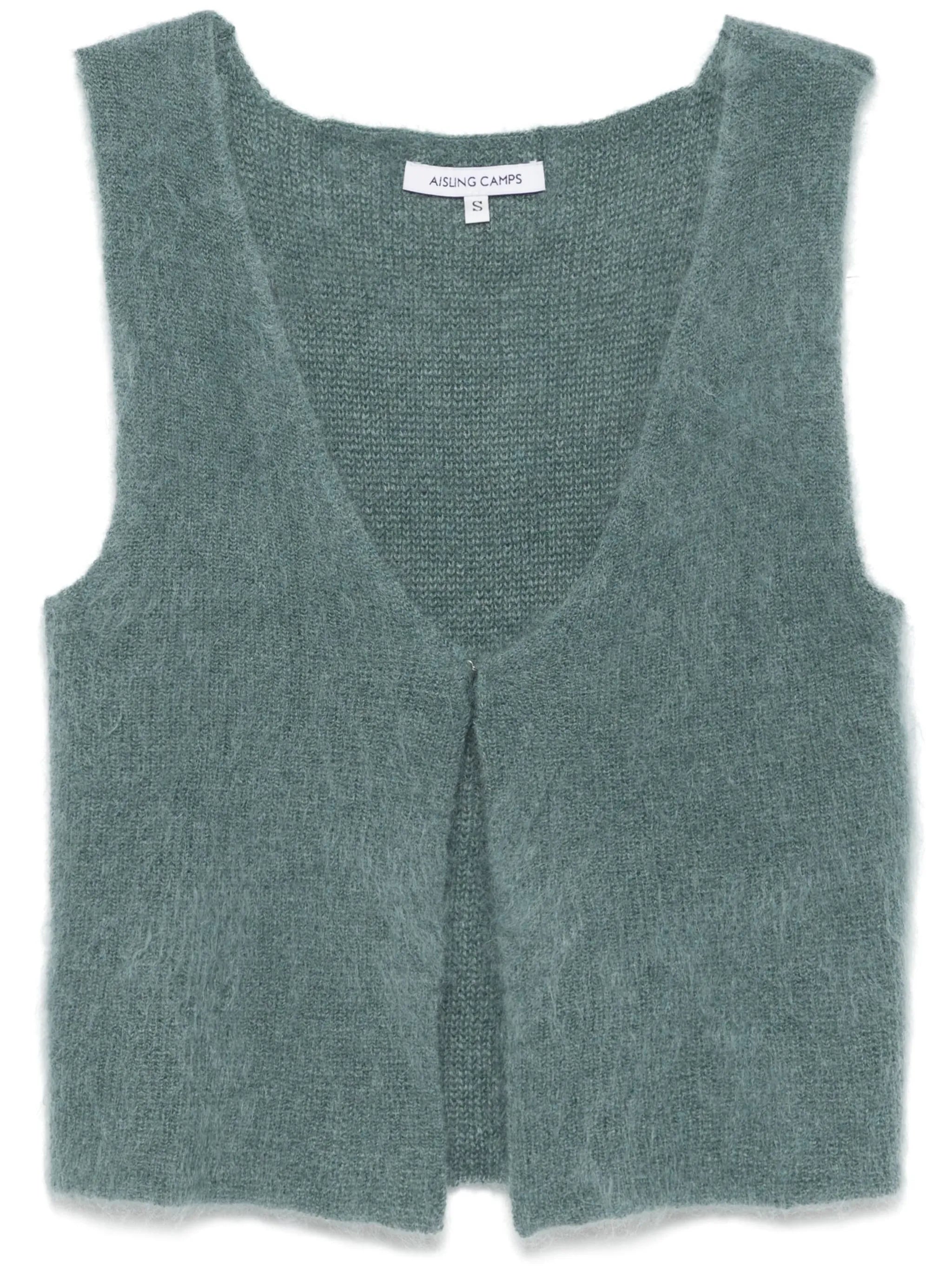 brushed vest