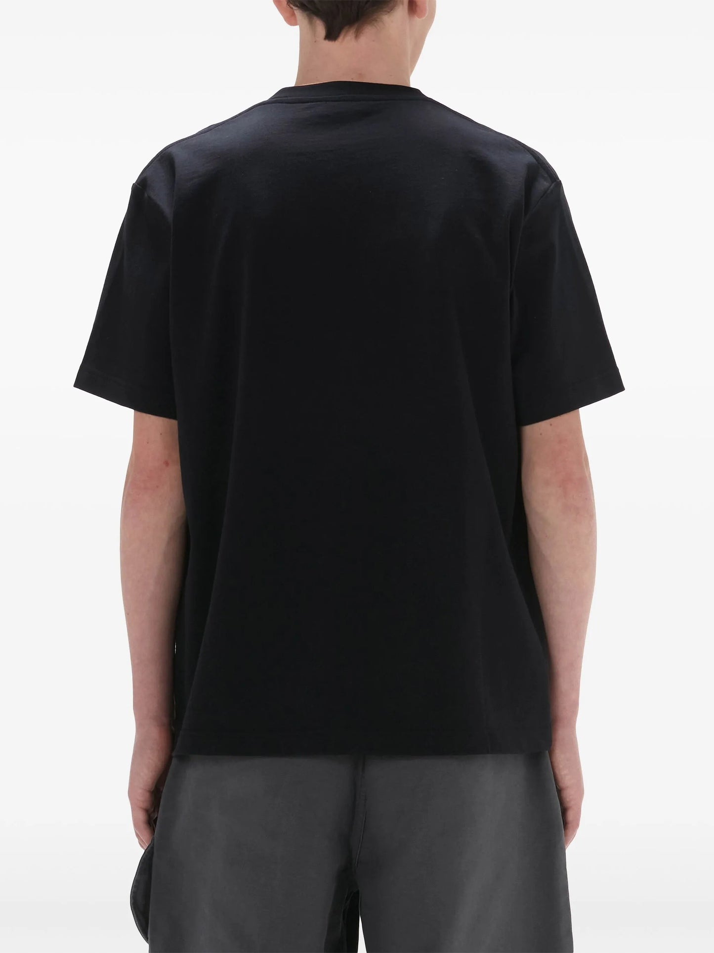 Anchor logo-embroidered T-shirt