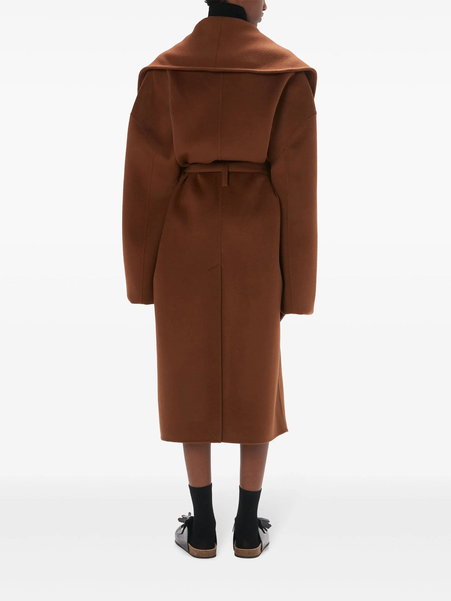 belted wool coat
