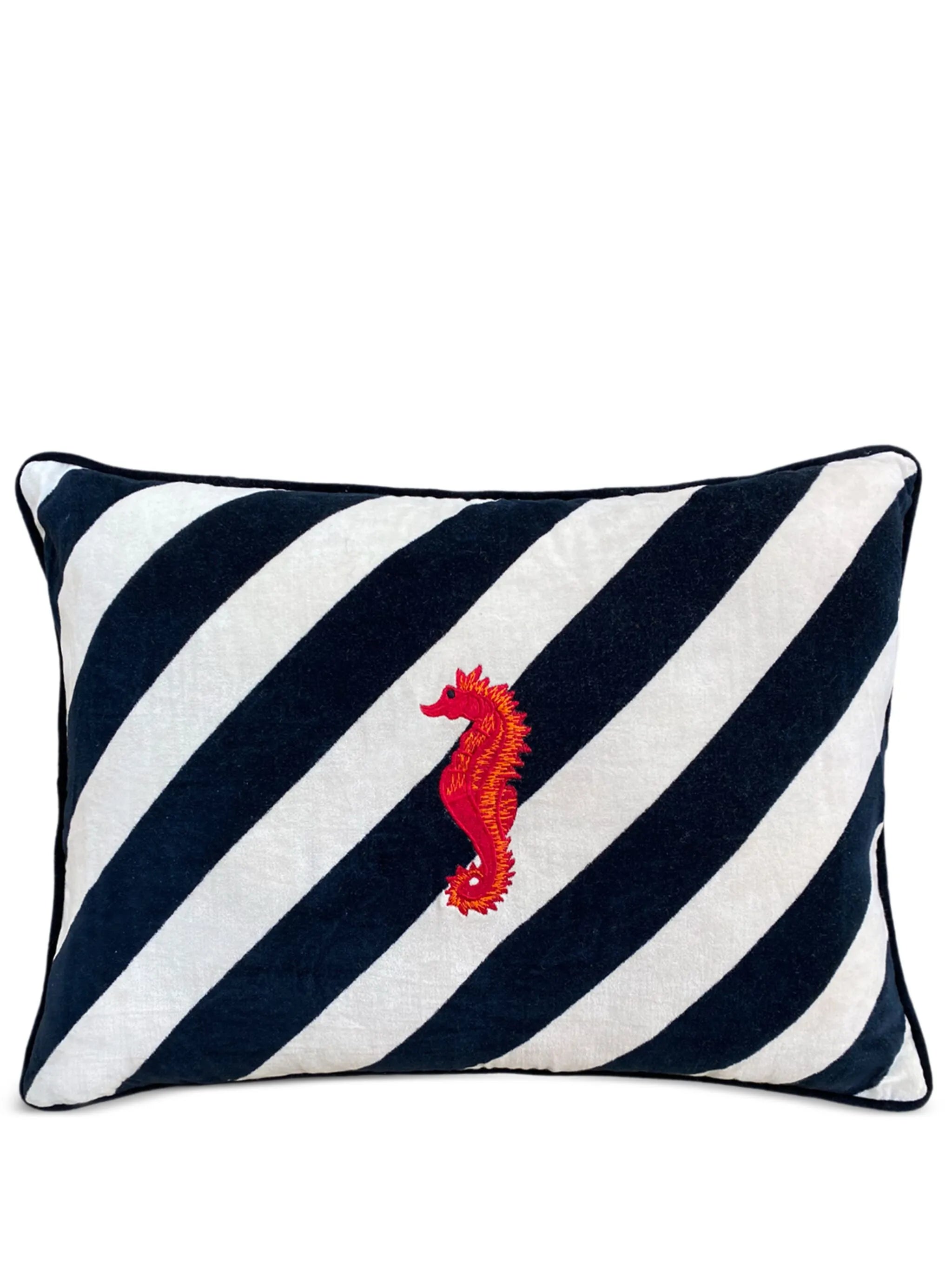 Seahorse striped cushion (60cm x 40cm)