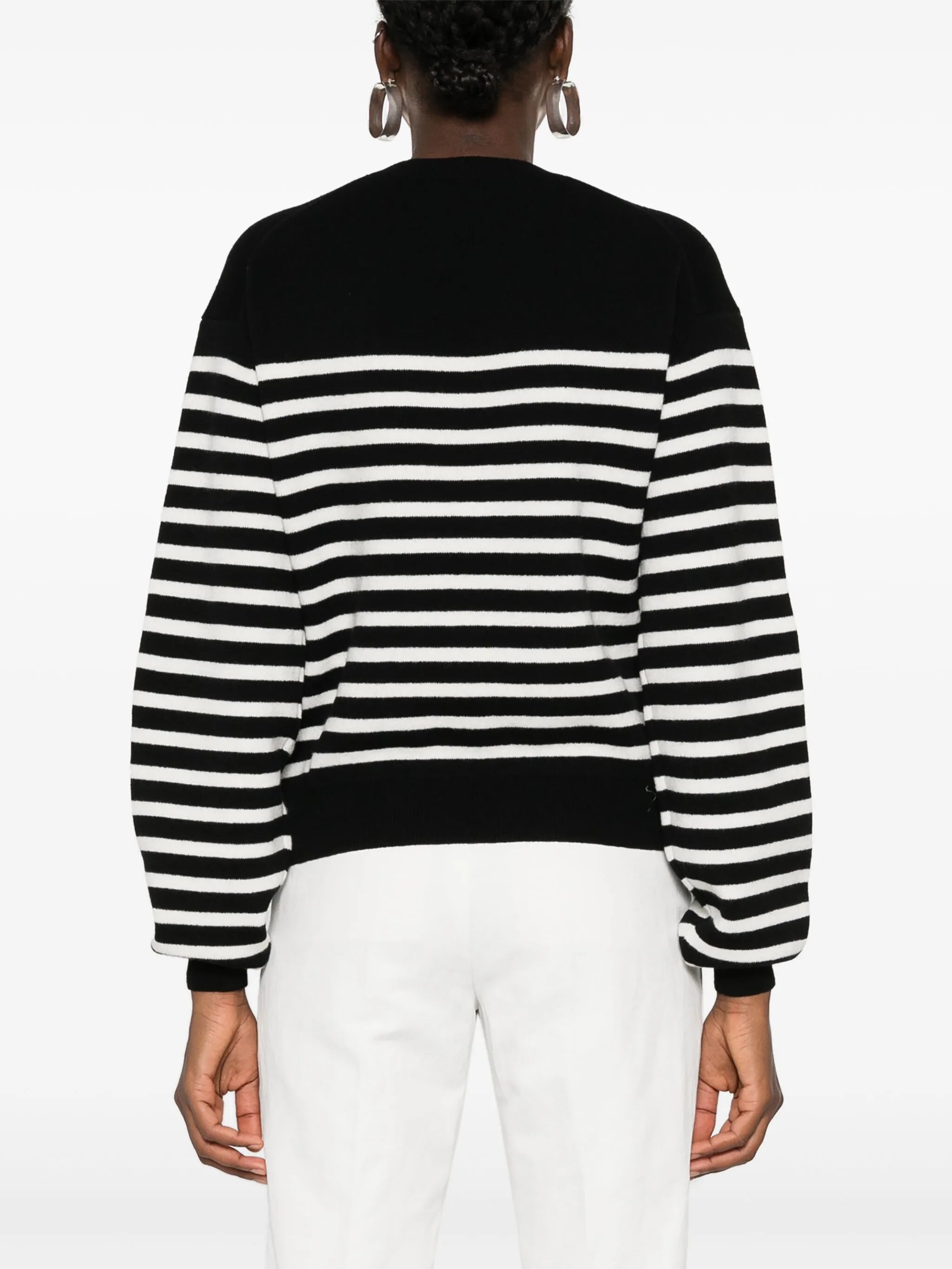 long-sleeve striped jumper