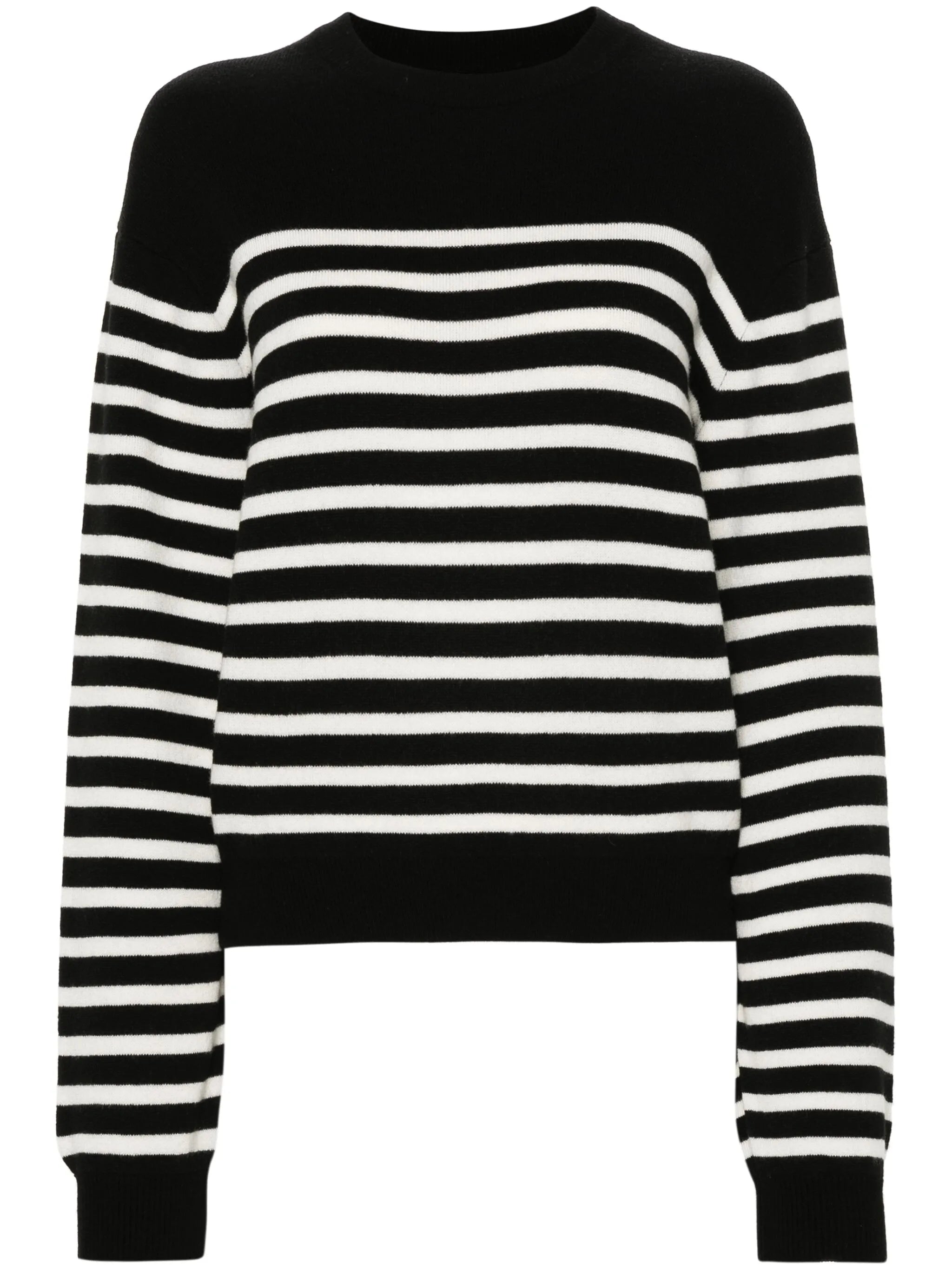 long-sleeve striped jumper