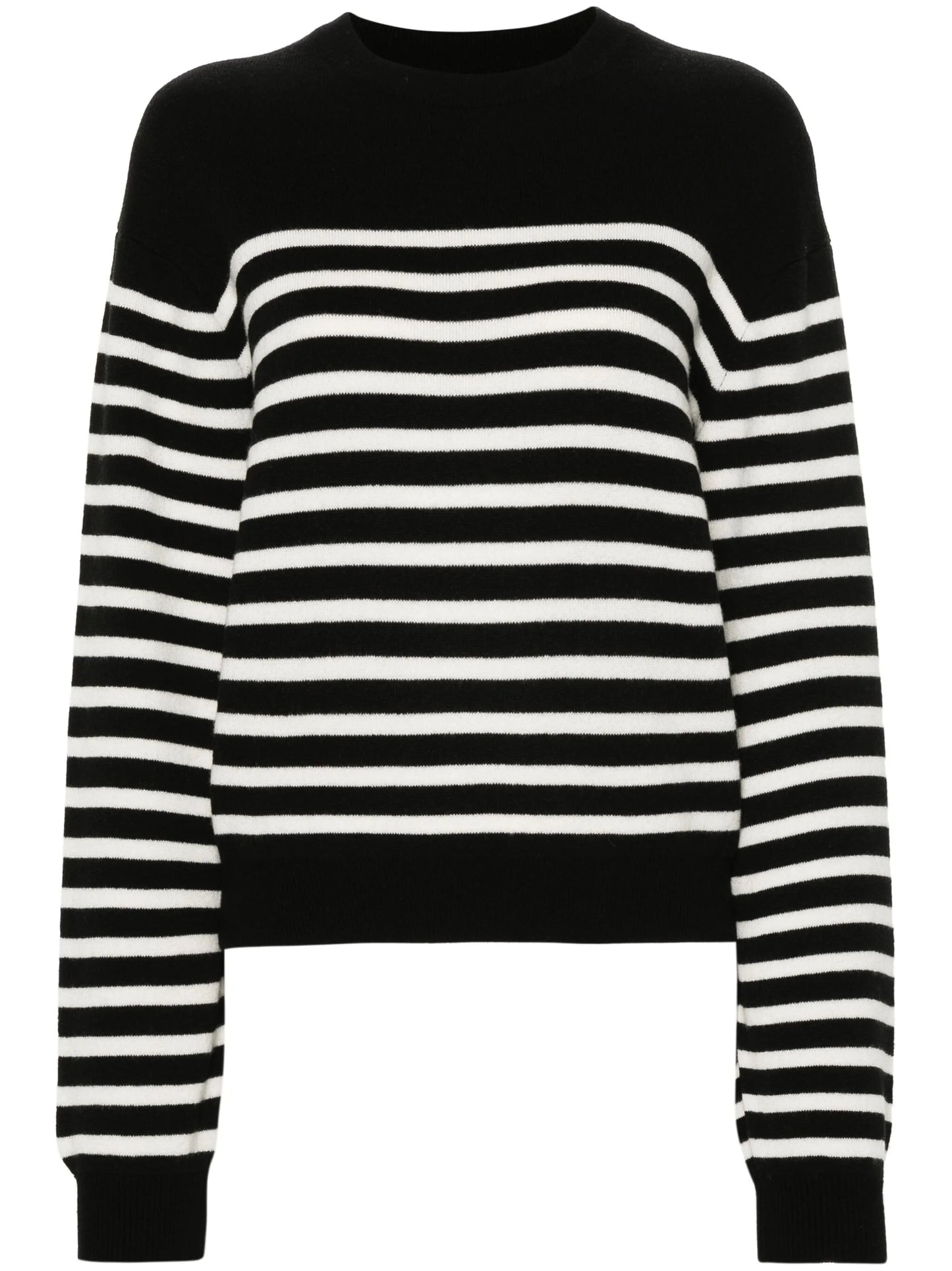 long-sleeve striped jumper