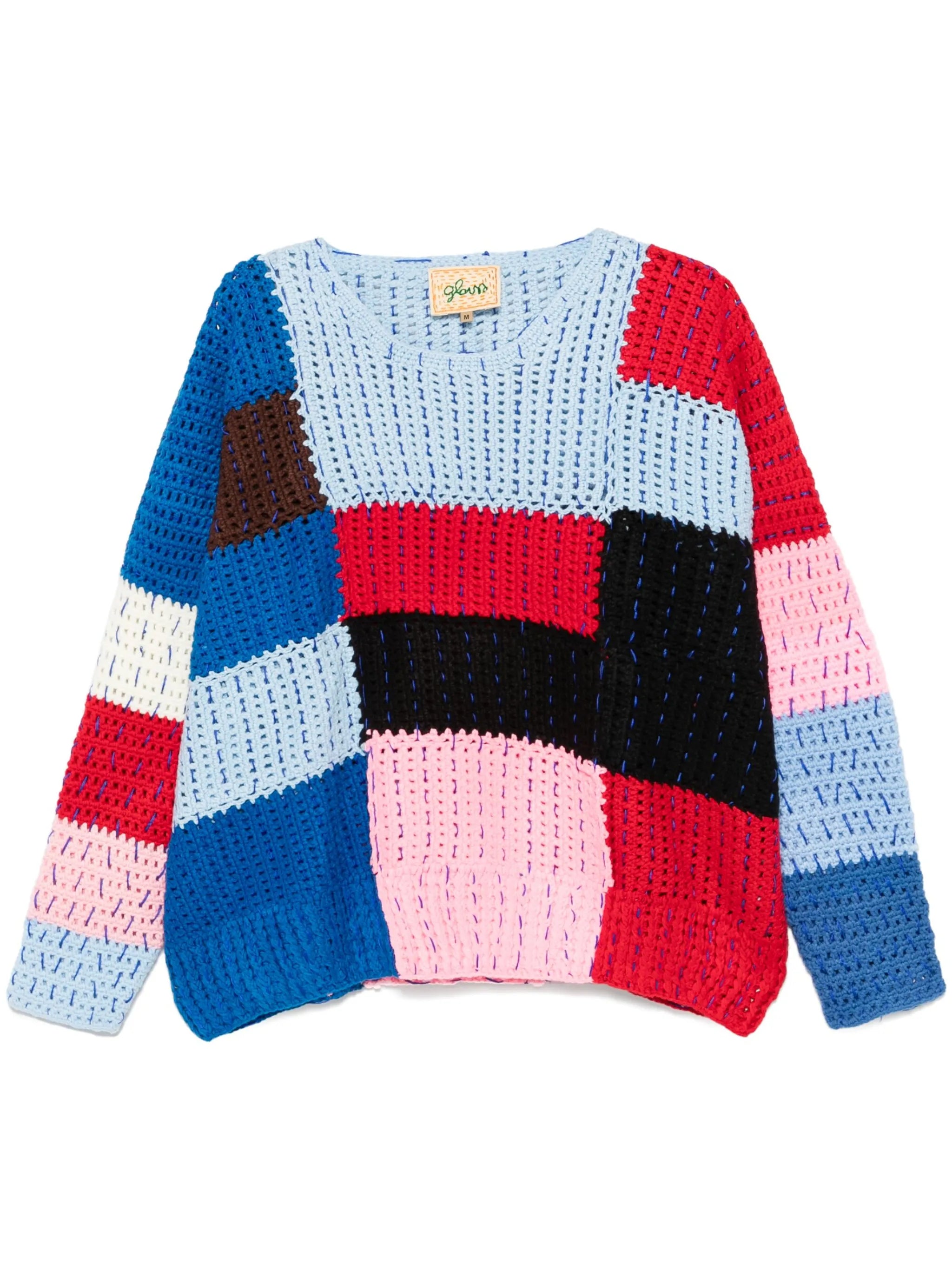 patchwork sweater