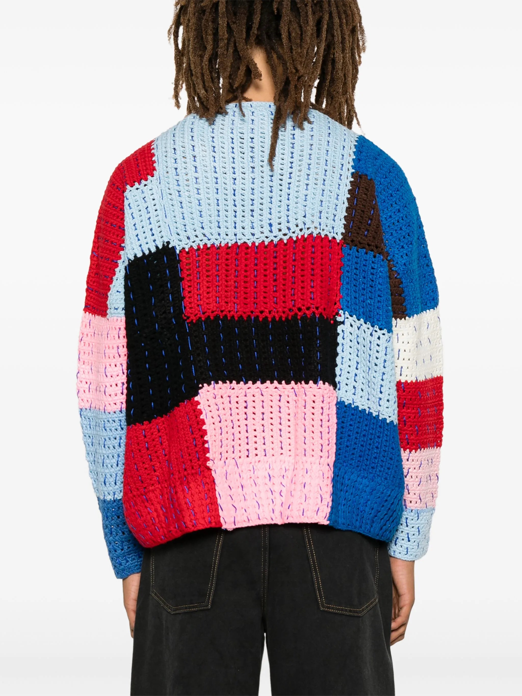 patchwork sweater