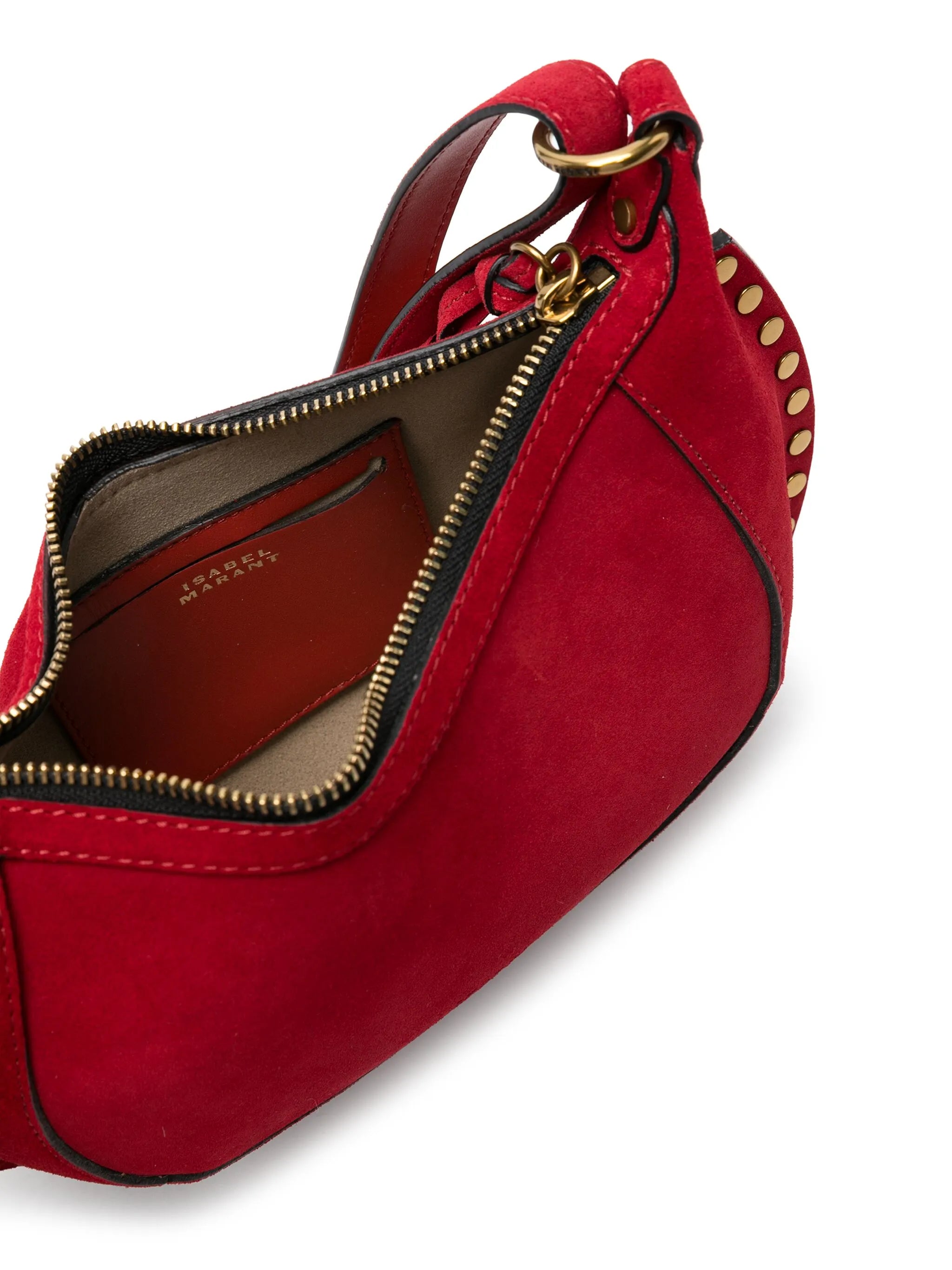 Oskan Moon suede shoulder bag