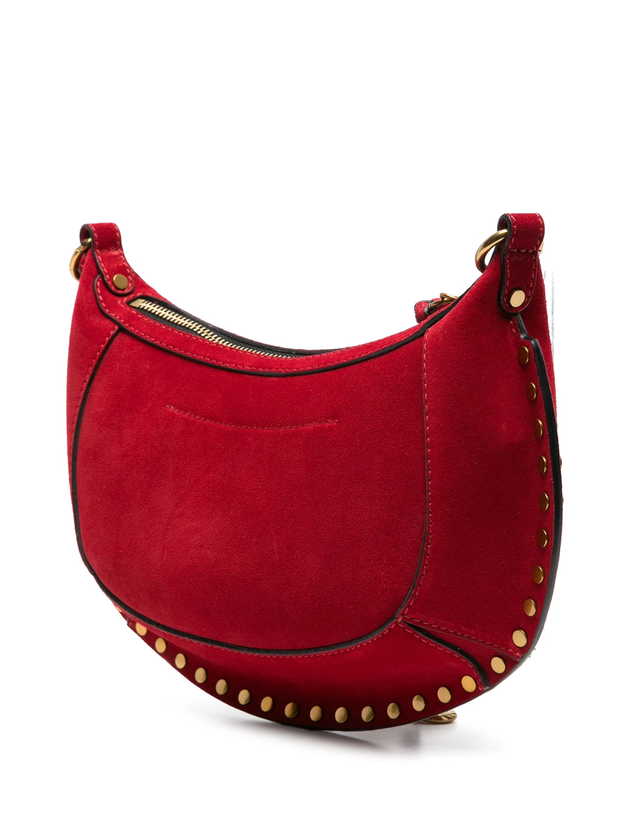 Oskan Moon suede shoulder bag