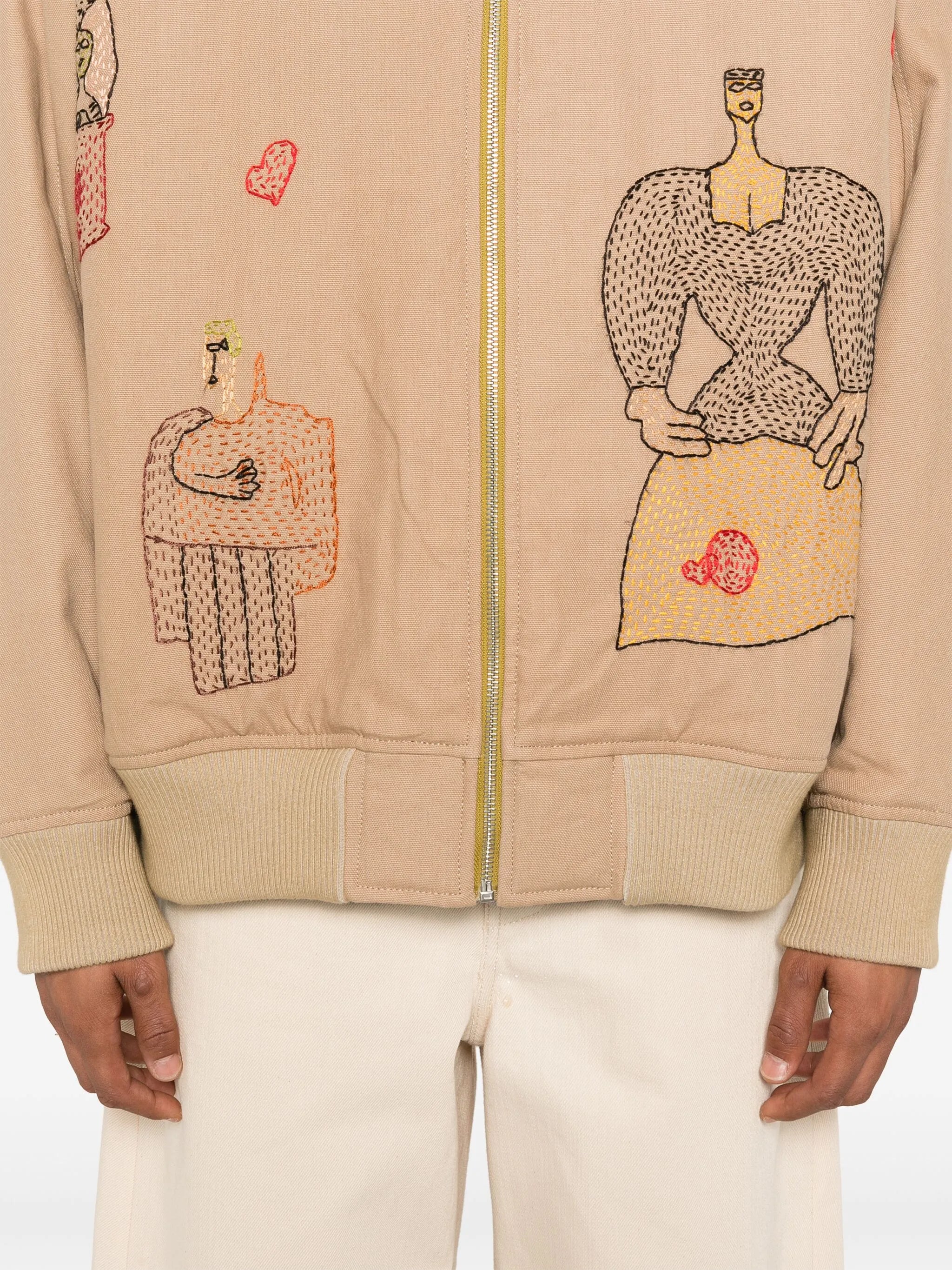 embroidered-motifs jacket