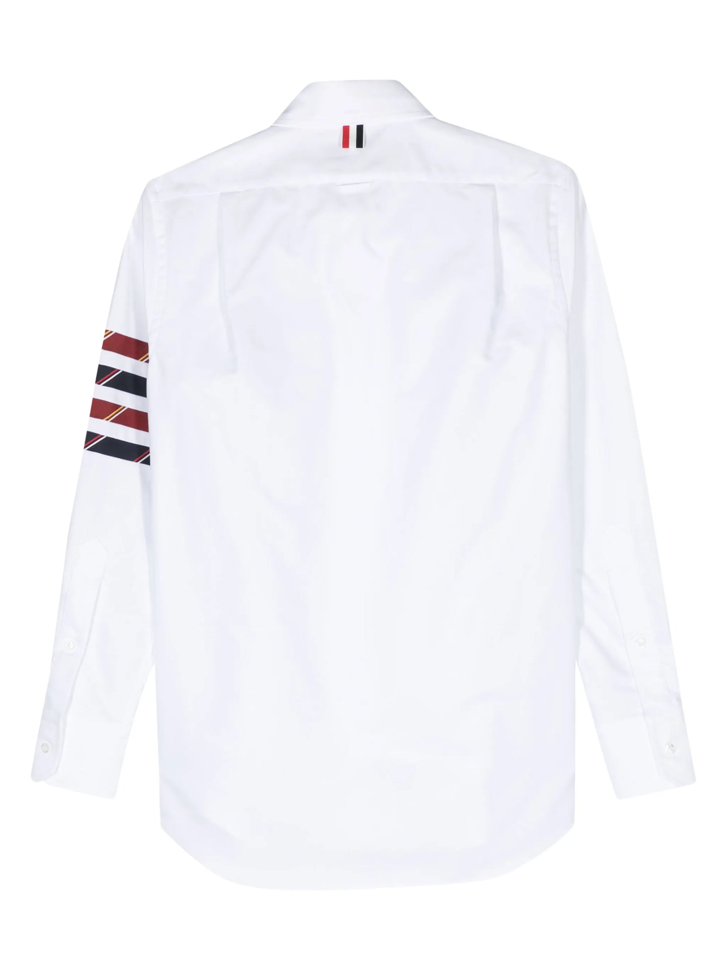 4-Bar stripe cotton shirt