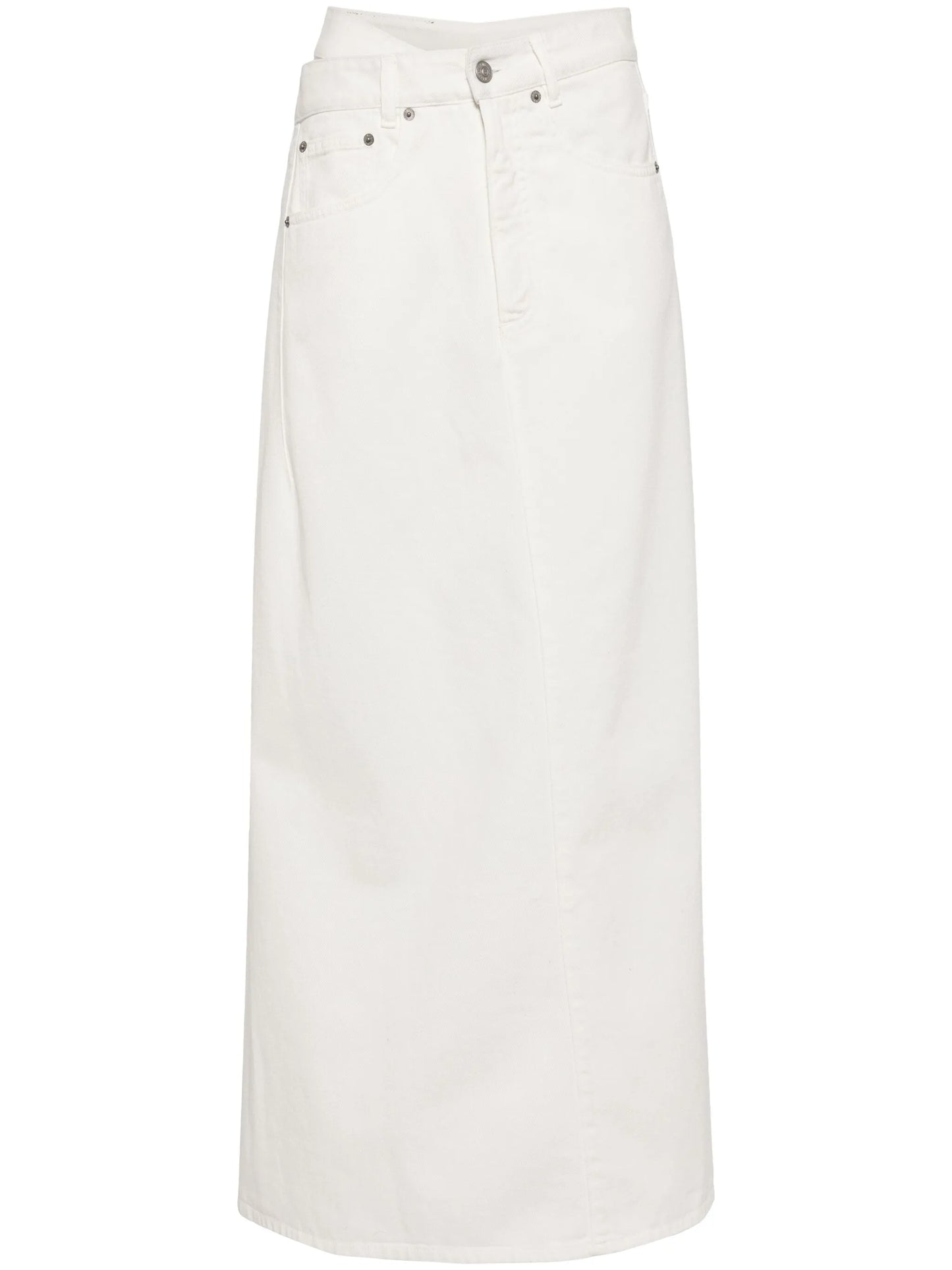 cotton denim skirt