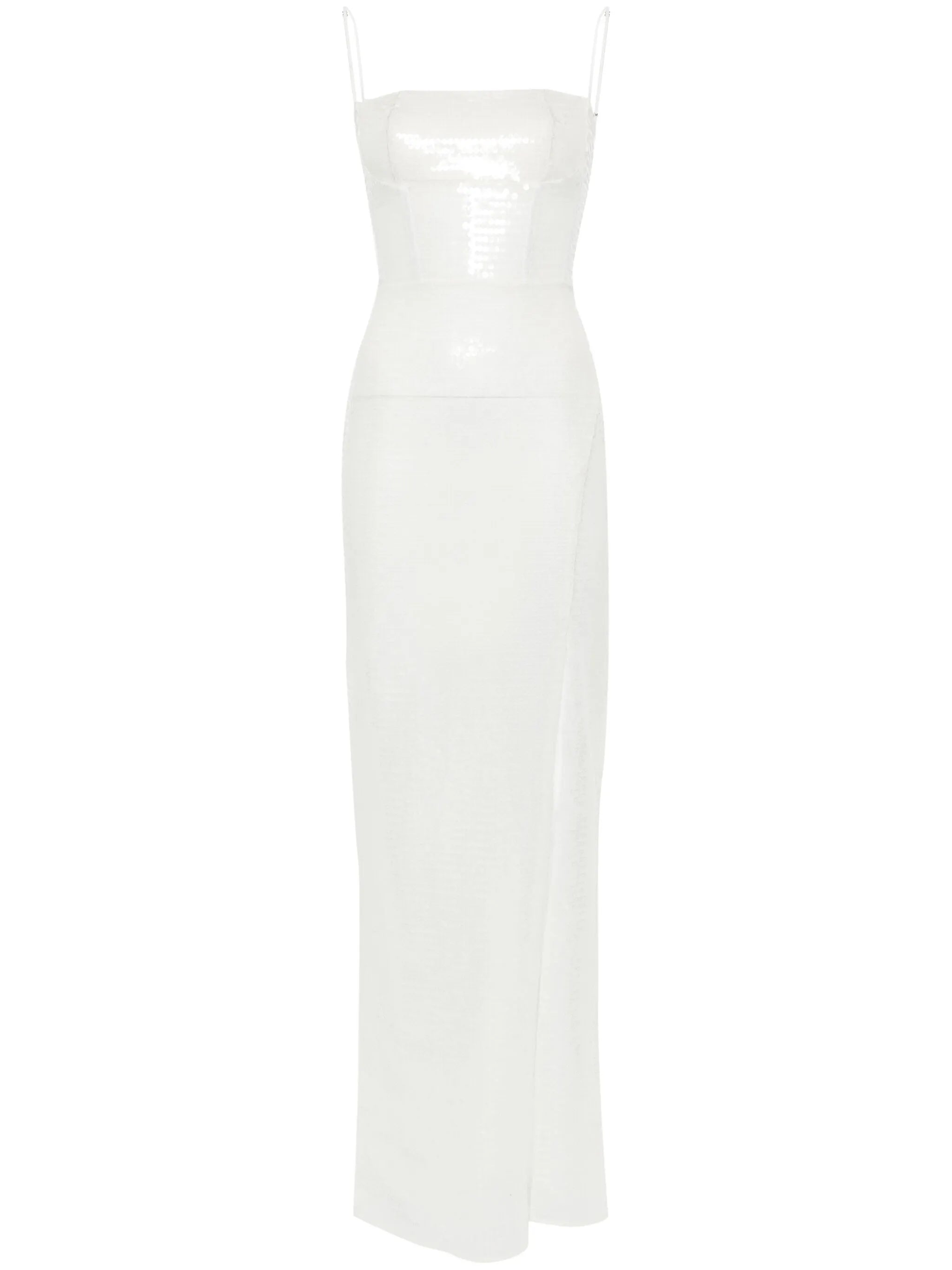 sequinned maxi dress